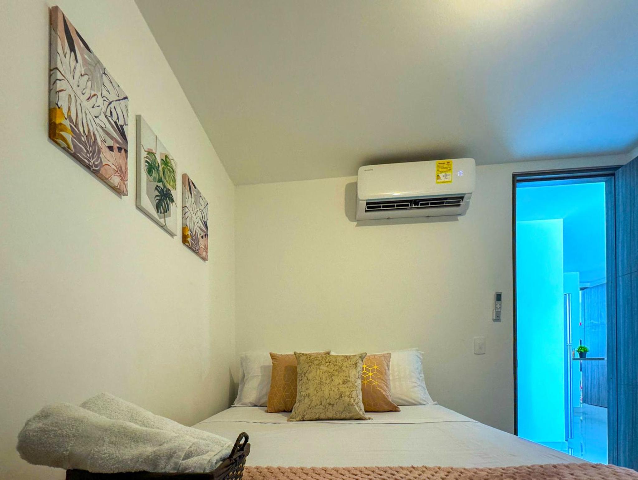 Acogedor apto con piscina y Aire Acondicionado para Viajeros