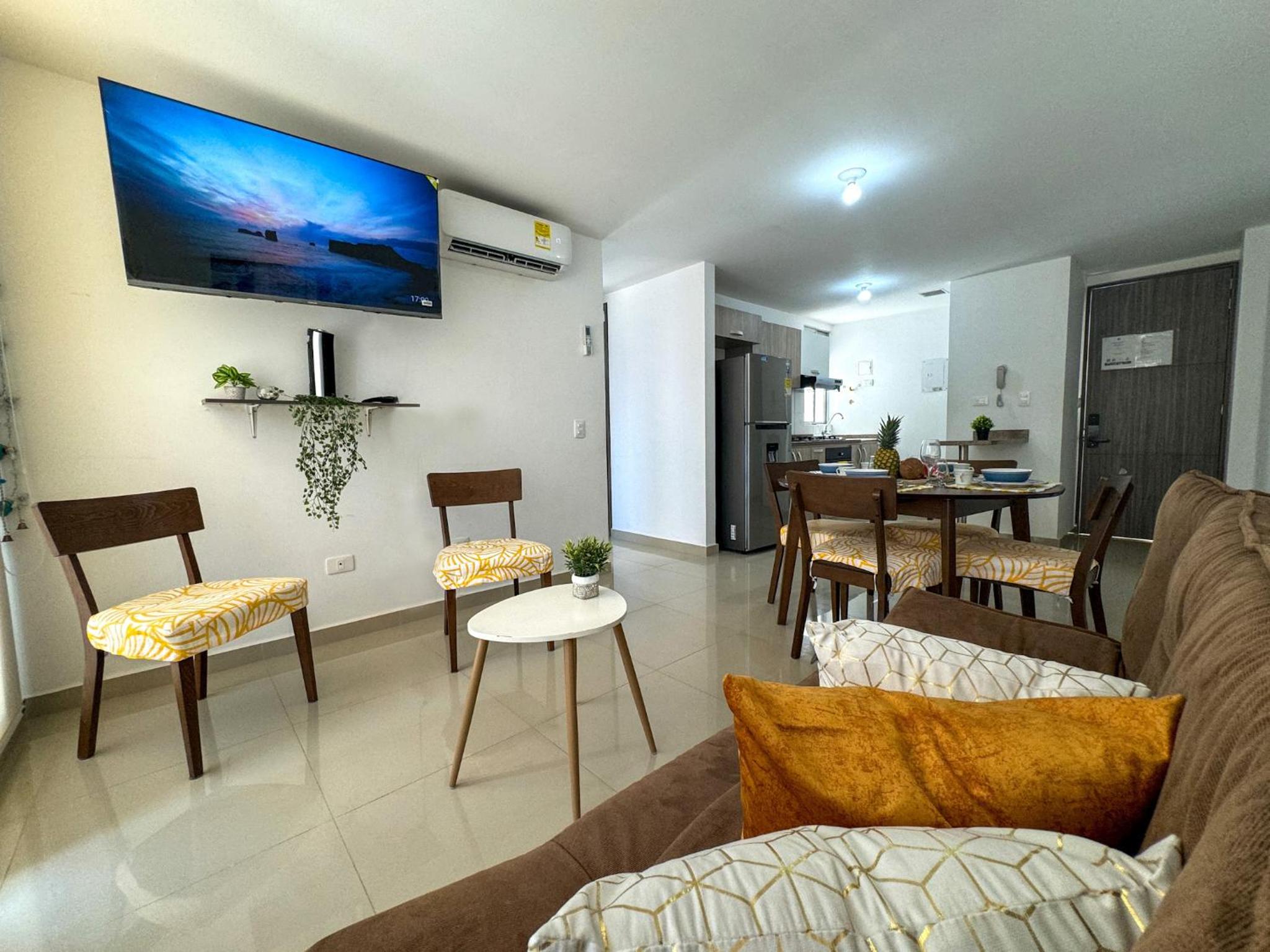 Acogedor apto con piscina y Aire Acondicionado para Viajeros