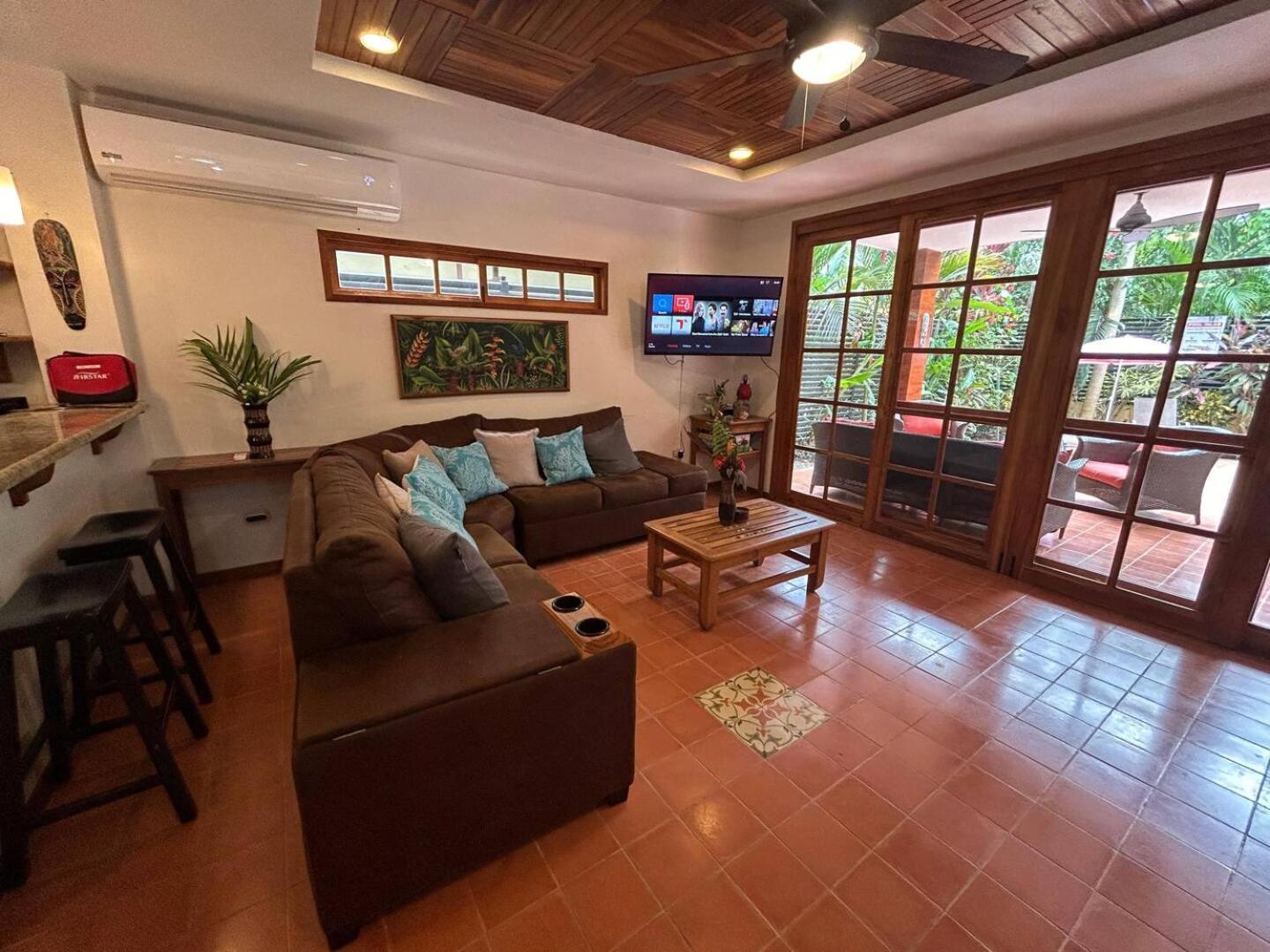 3 minutes walk from the best surf beach in area