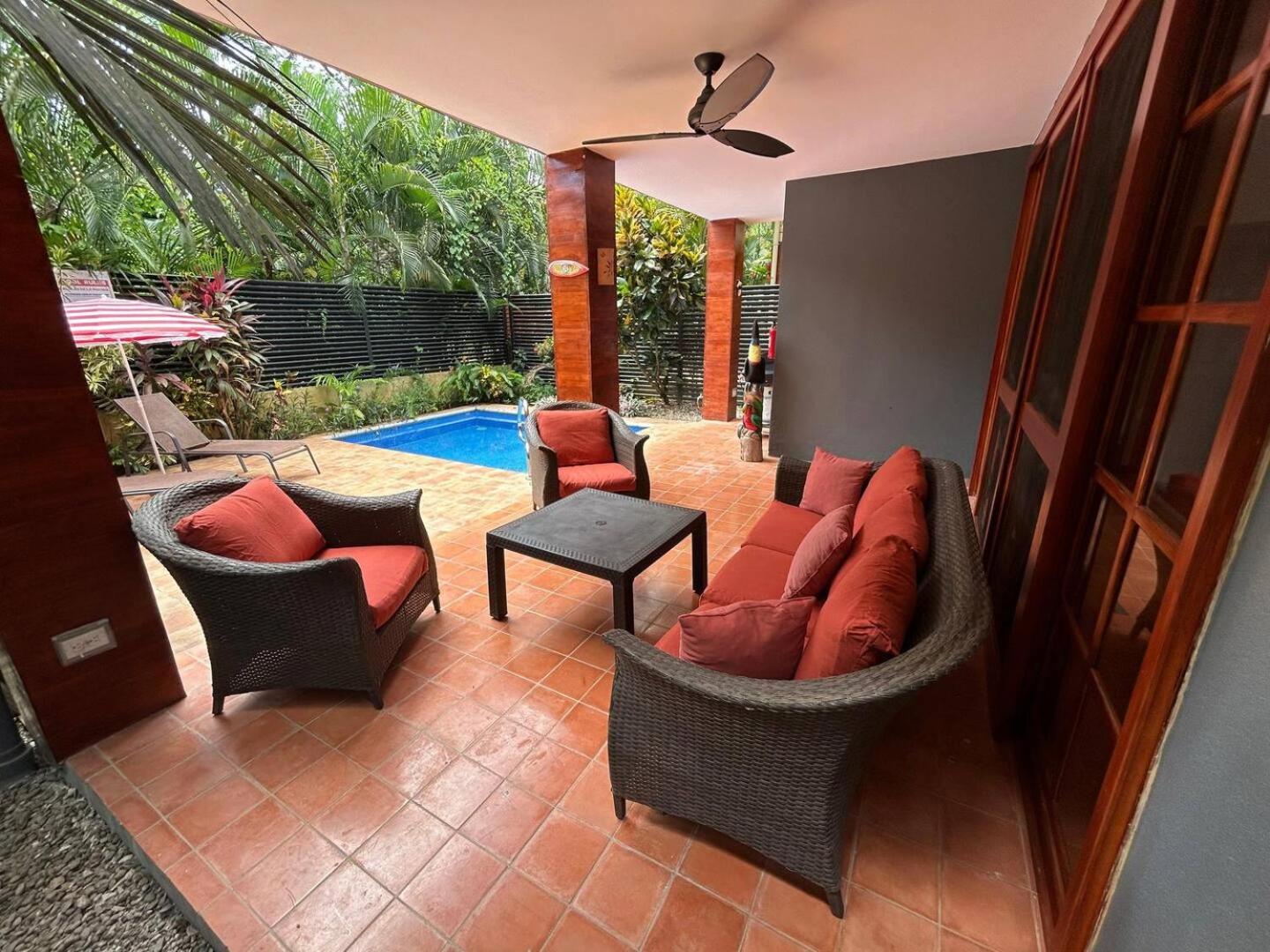 3 minutes walk from the best surf beach in area