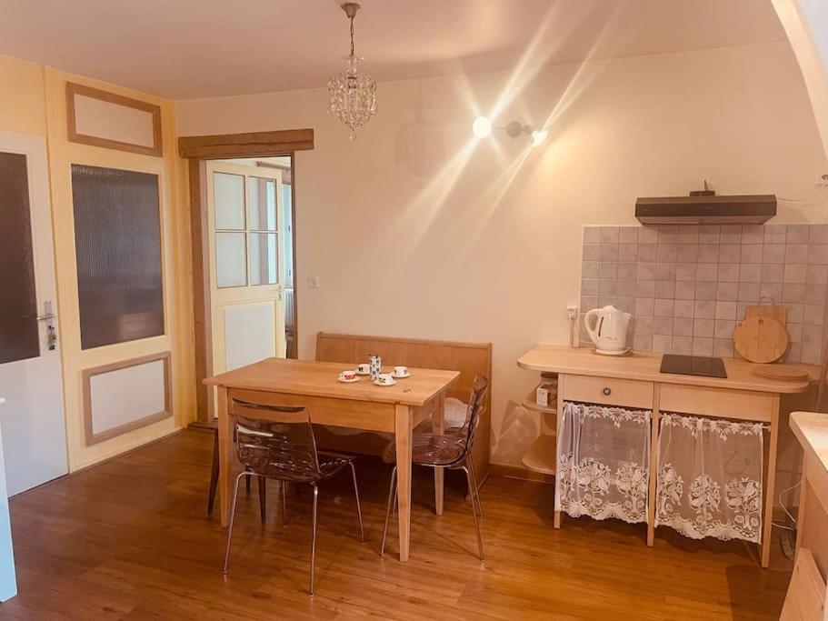 Petit appartement au rez
