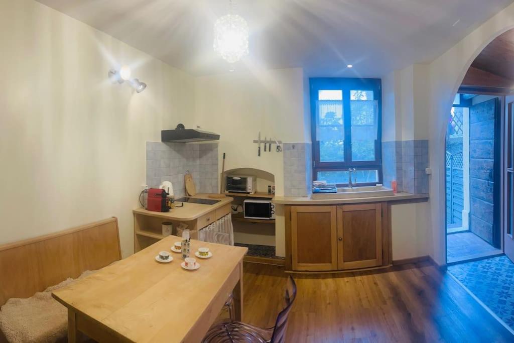Petit appartement au rez