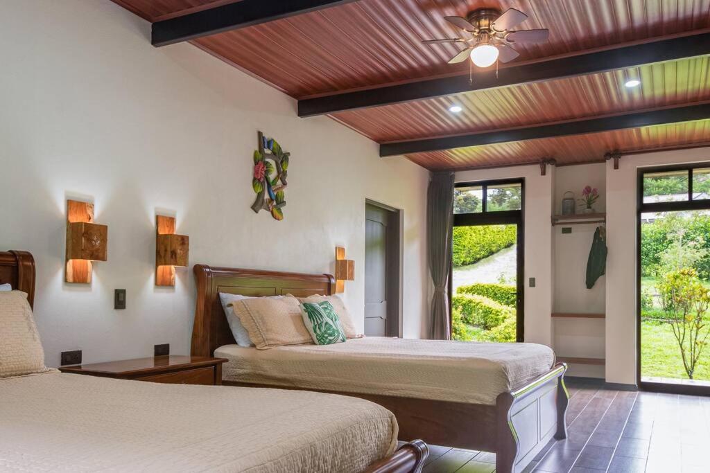 CABAÑAS REFUGIO VERDE MONTEVERDE, PREMIUM SUITE COLIBRI, beautiful and full equipment first floor suite with mountain view jacuzzi