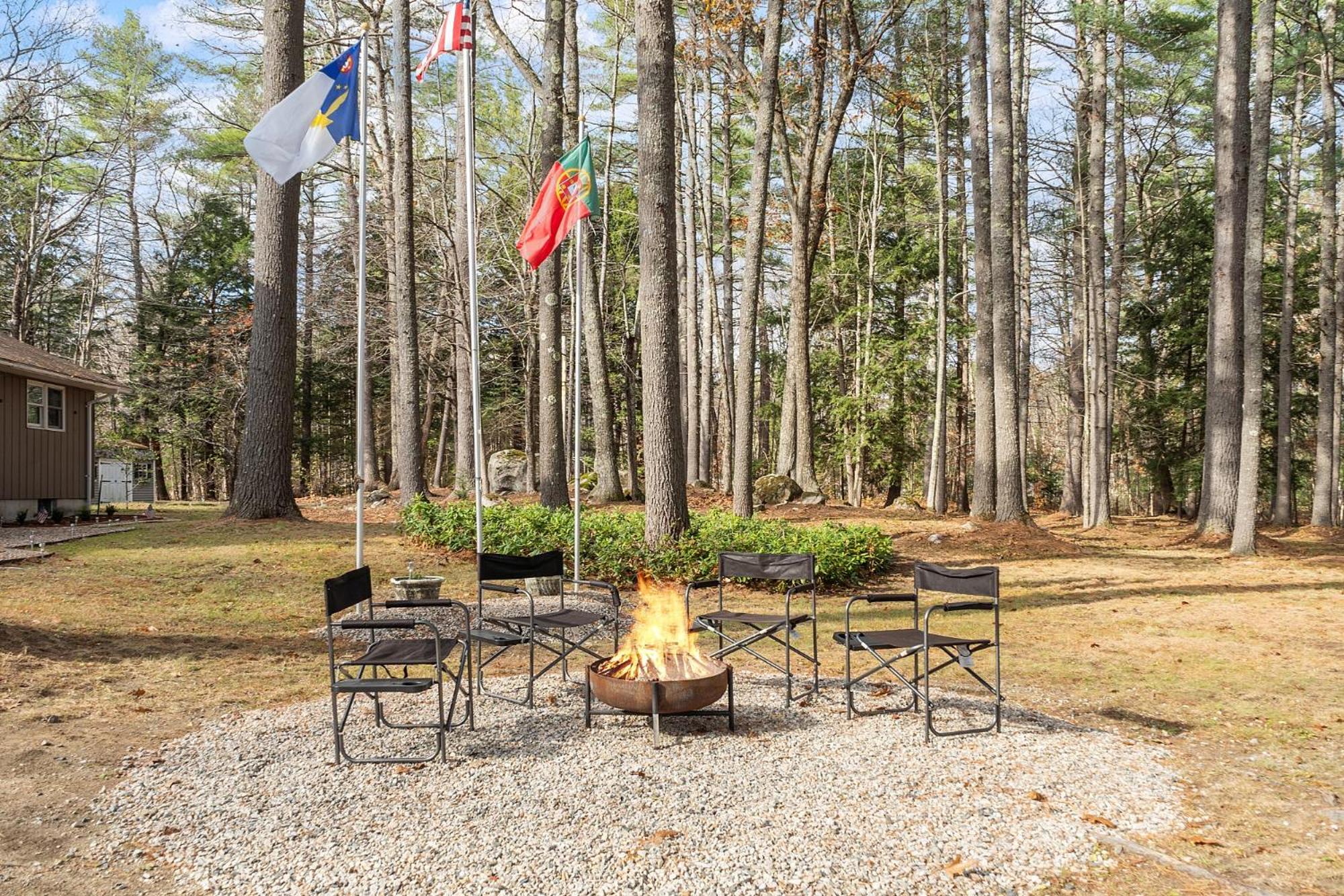 NEW! Woodland Retreat - Hot tub Game Room Firepit view 5