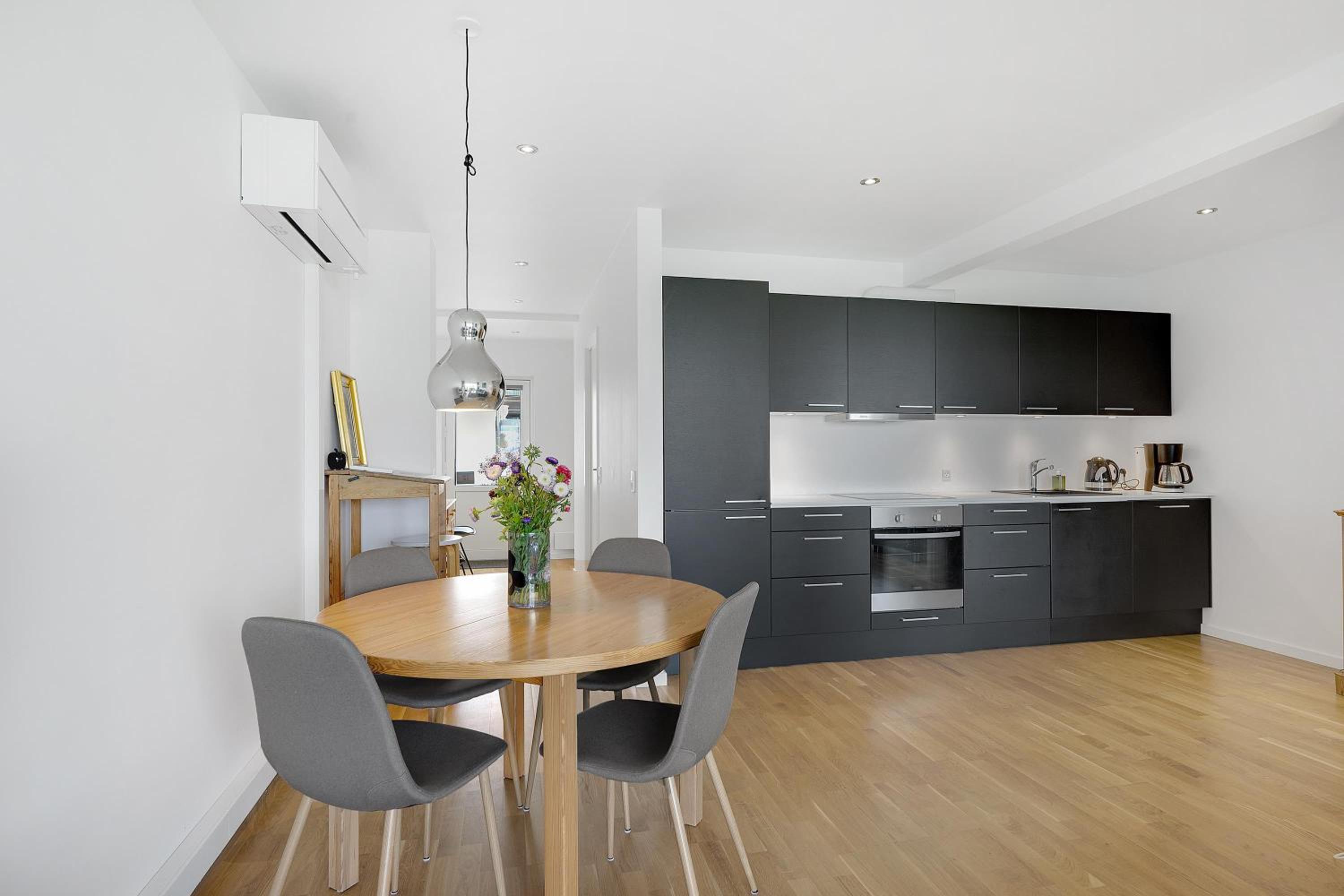 Bright And Inviting Holiday Apartment By Hotel Ebeltoft Strand In First Row With Full Views Of Ebeltoft Bay