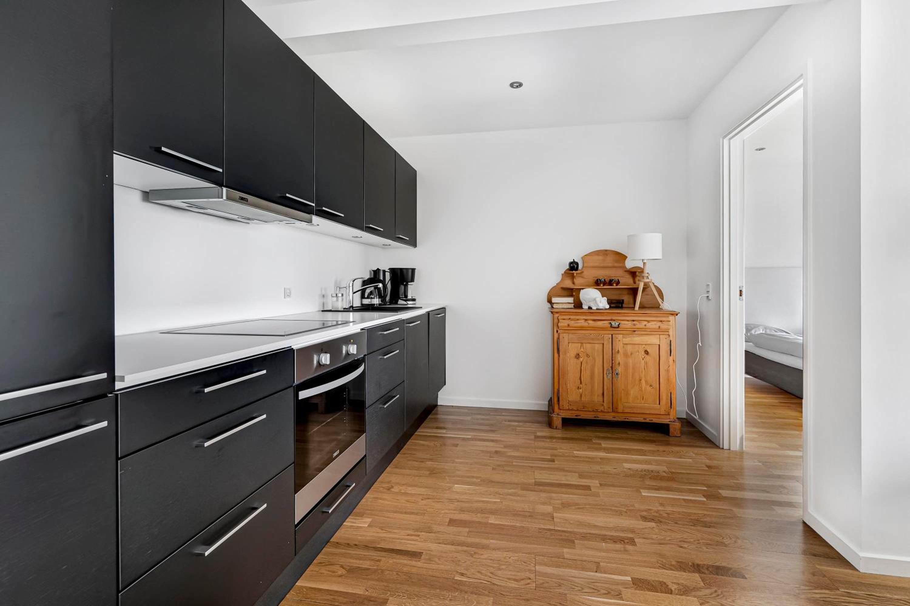 Bright And Inviting Holiday Apartment By Hotel Ebeltoft Strand In First Row With Full Views Of Ebeltoft Bay