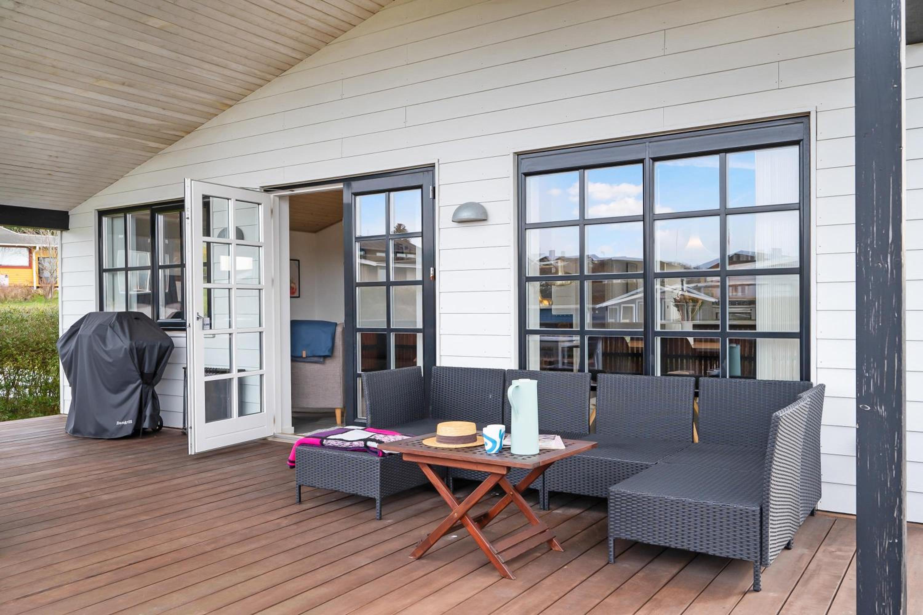 Stylish Holiday Home At Følle Beach With Sea Glimpse And Spacious Terraces