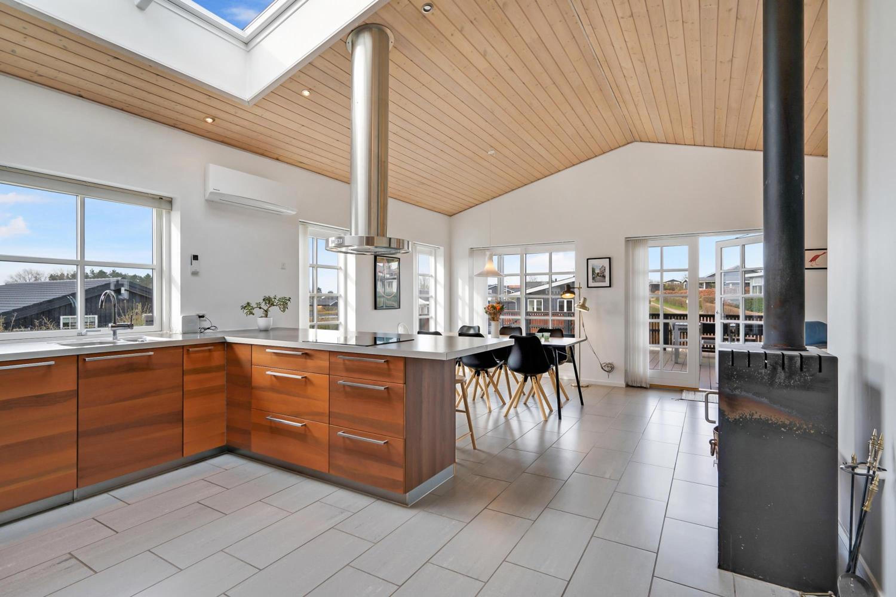 Stylish Holiday Home At Følle Beach With Sea Glimpse And Spacious Terraces