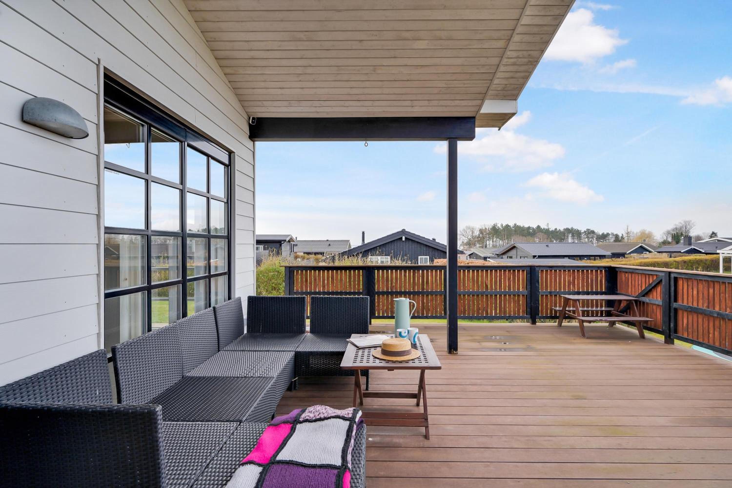 Stylish Holiday Home At Følle Beach With Sea Glimpse And Spacious Terraces