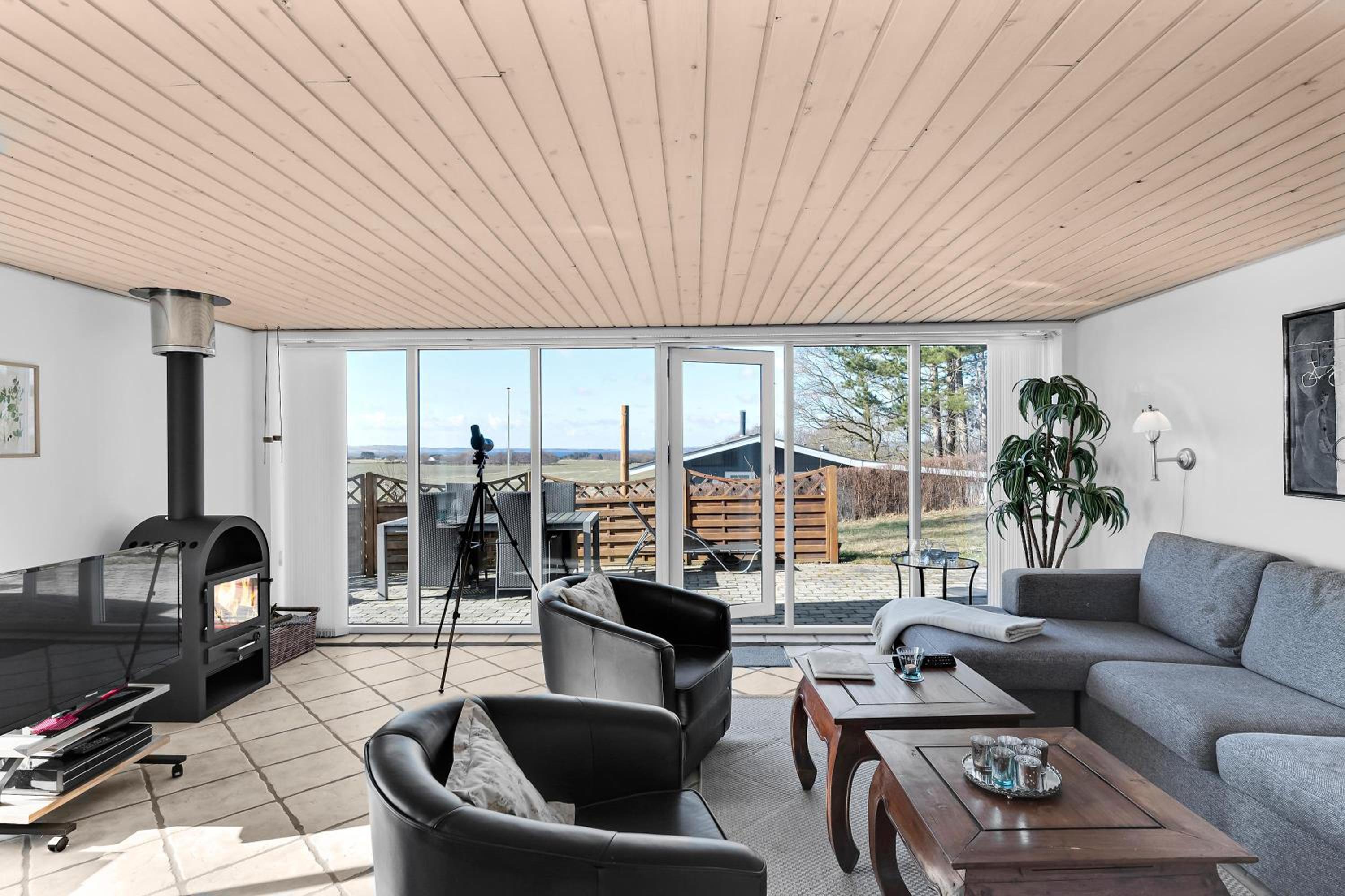 Beautiful Sea-View Holiday Home With Annex And Lovely Terraces Near Ebeltoft
