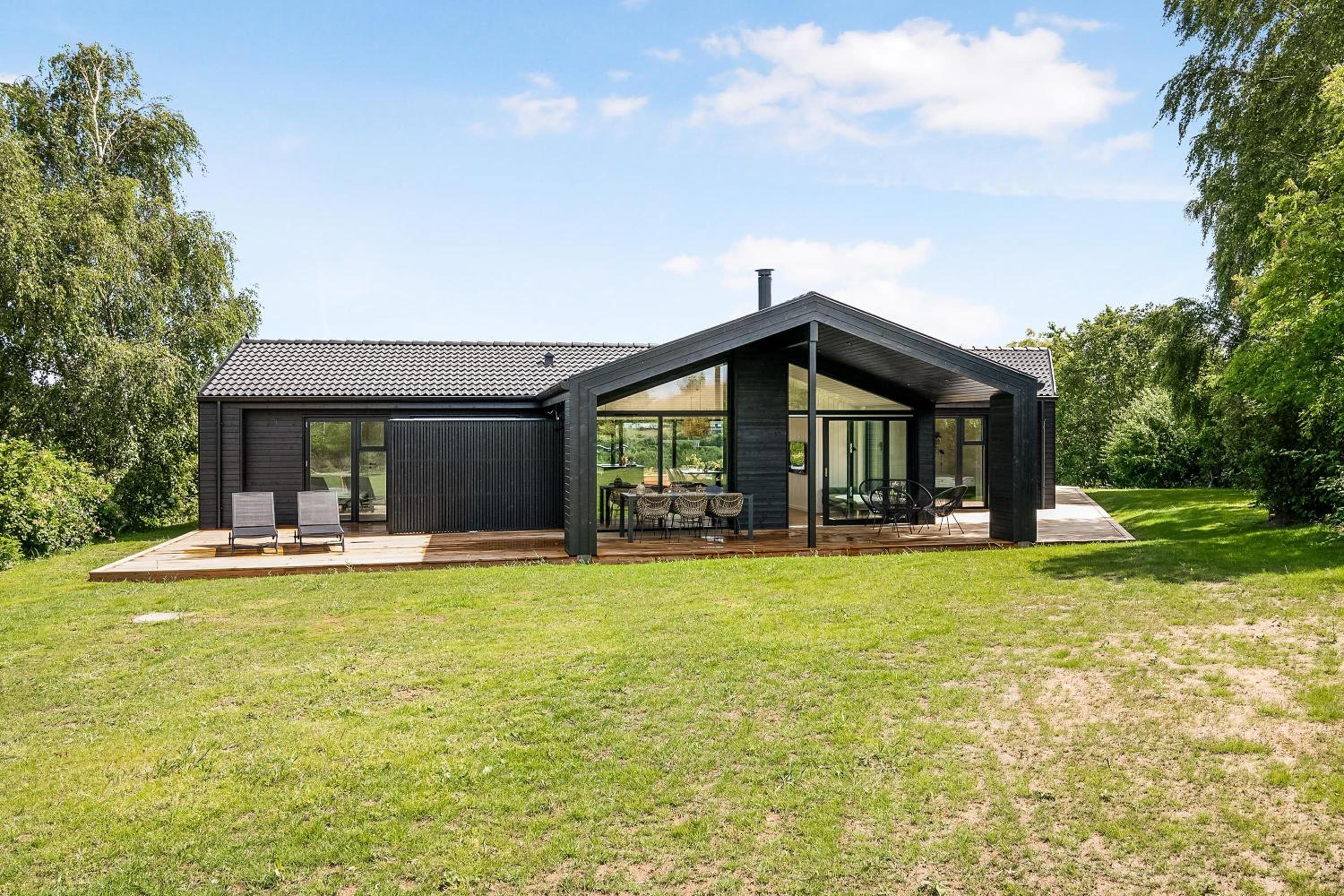 Newly Buily Holiday Home In Handrup With Stunning Views Of The Rolling Landscape