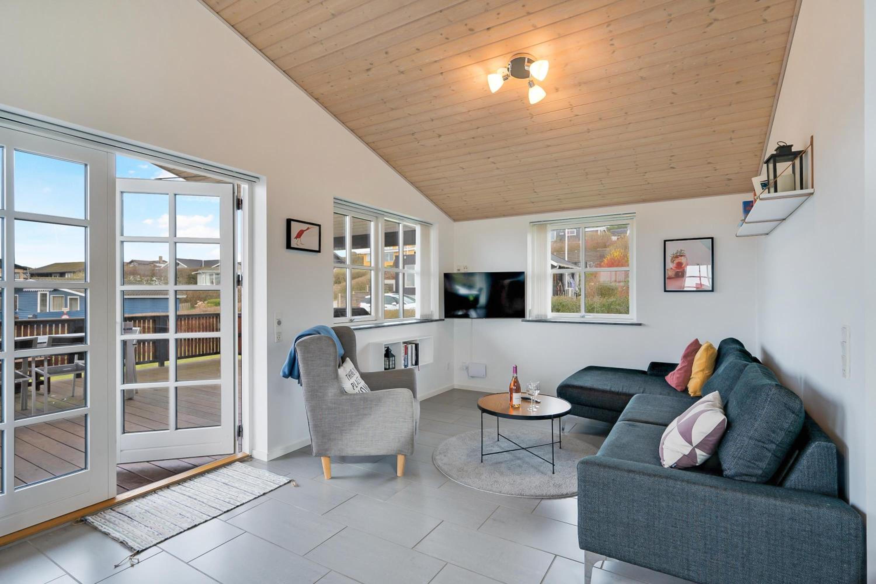 Stylish Holiday Home At Følle Beach With Sea Glimpse And Spacious Terraces