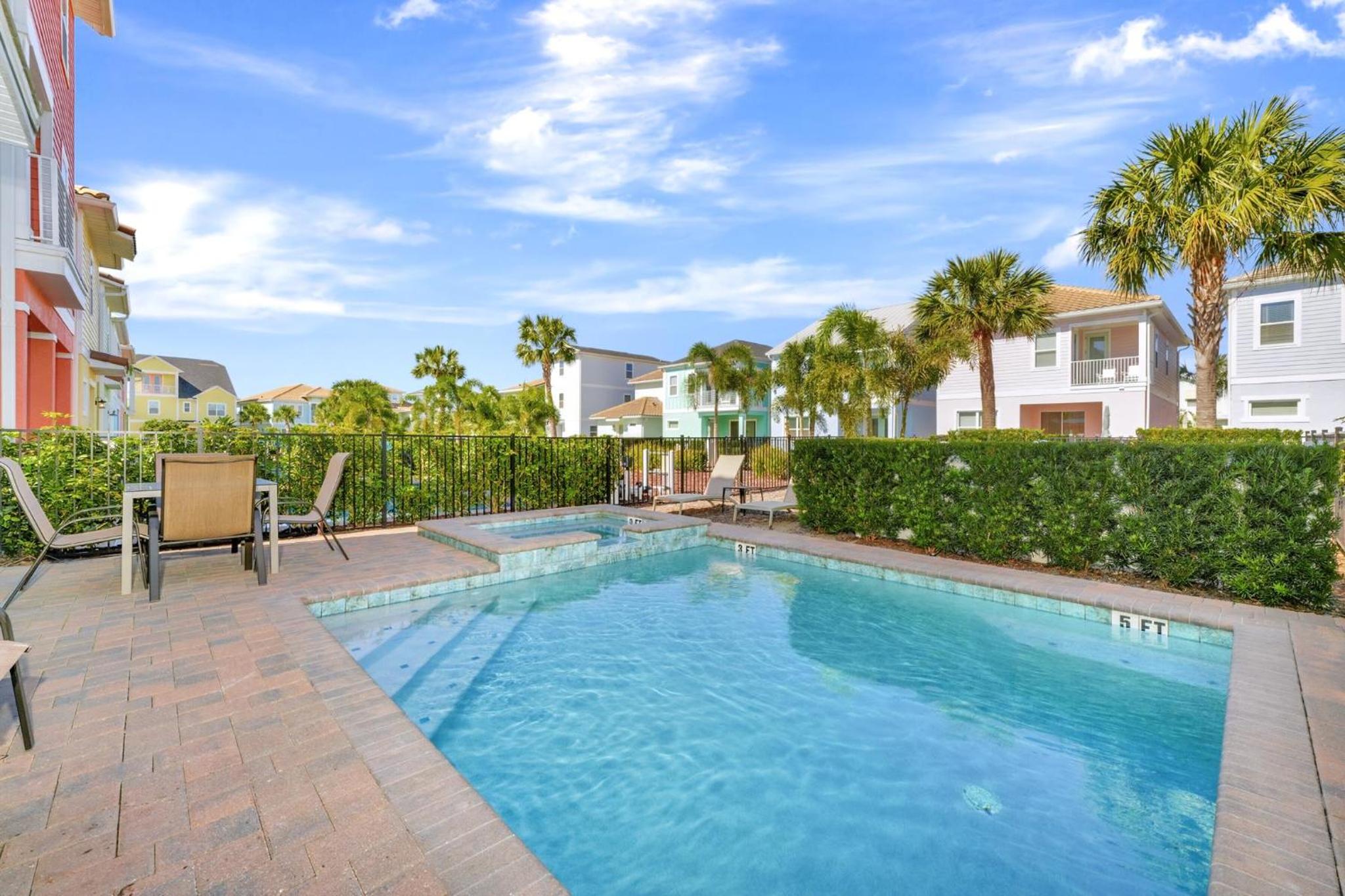 Spectacular Cottage With Private Pool Near Disney With Margaritaville Resort & Island H2O Access - 8026Kd