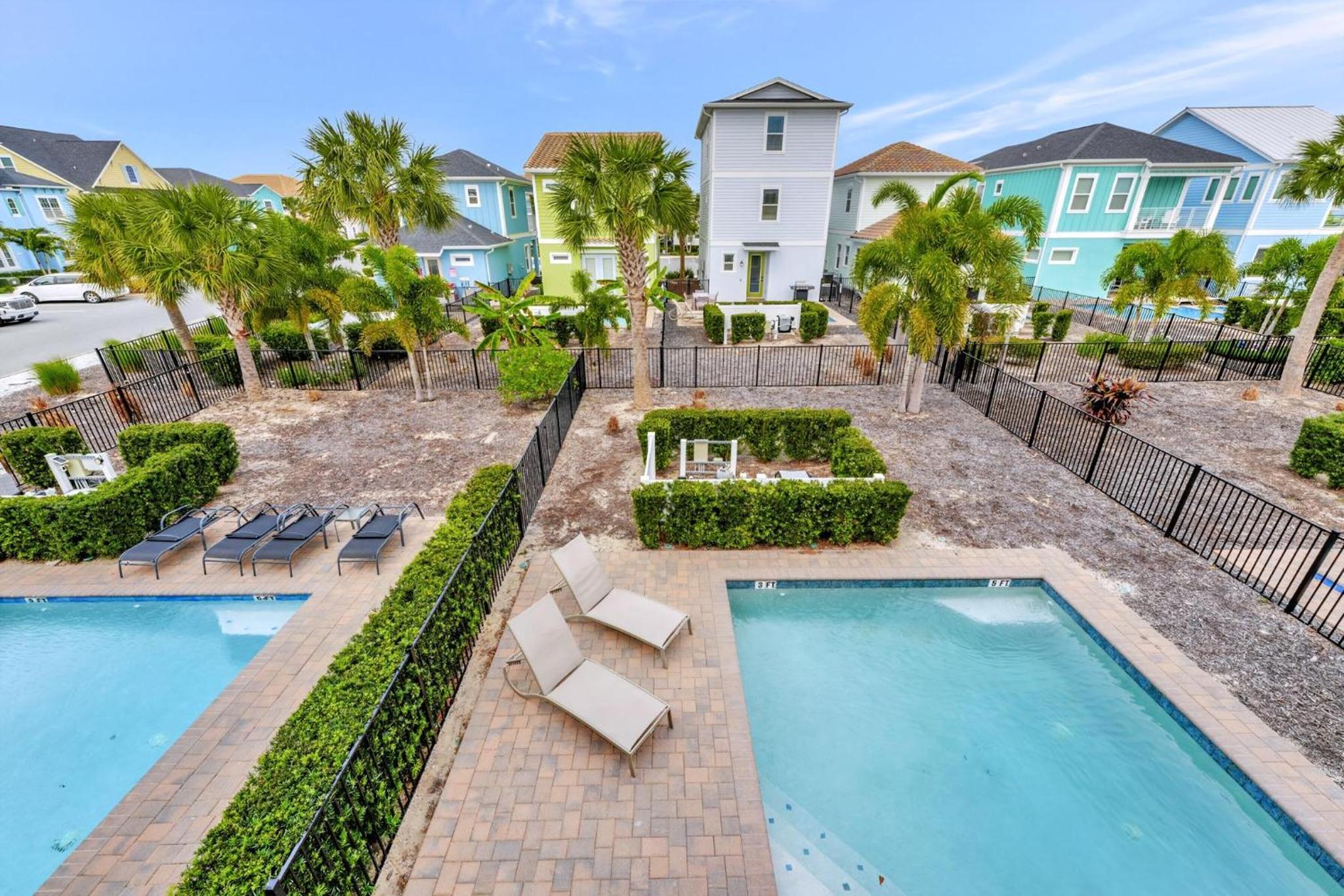 Peachy Dream Cottage With Private Pool Near Disney And Margaritaville Resort &Land H2O Access - 8016Kd