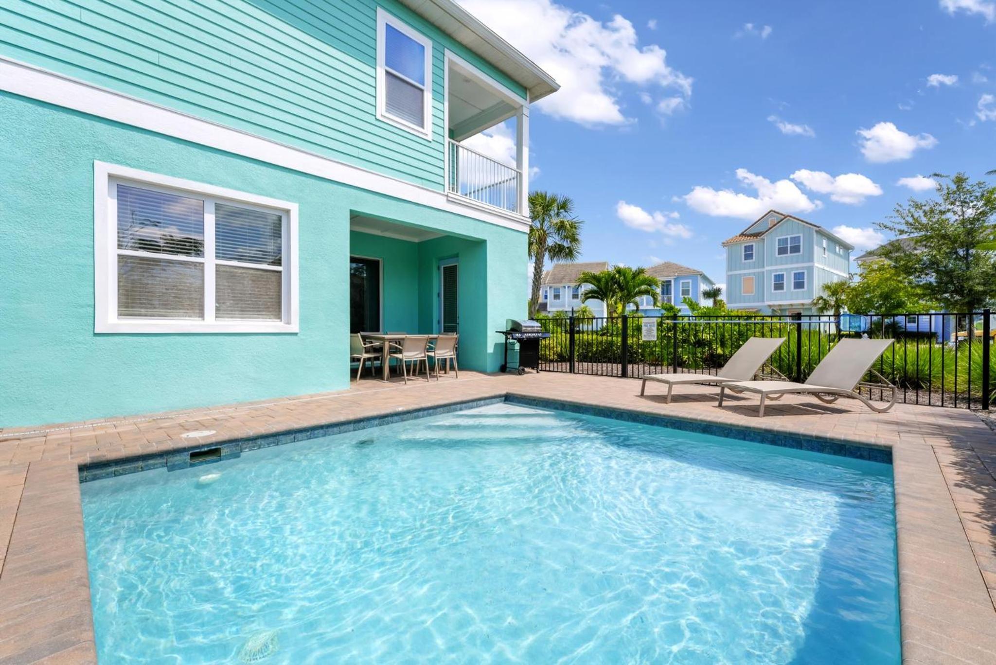 Dreamy Cottage With Private Pool Near Disney With Margaritaville Resort & Island H2O Access - 8082Kd