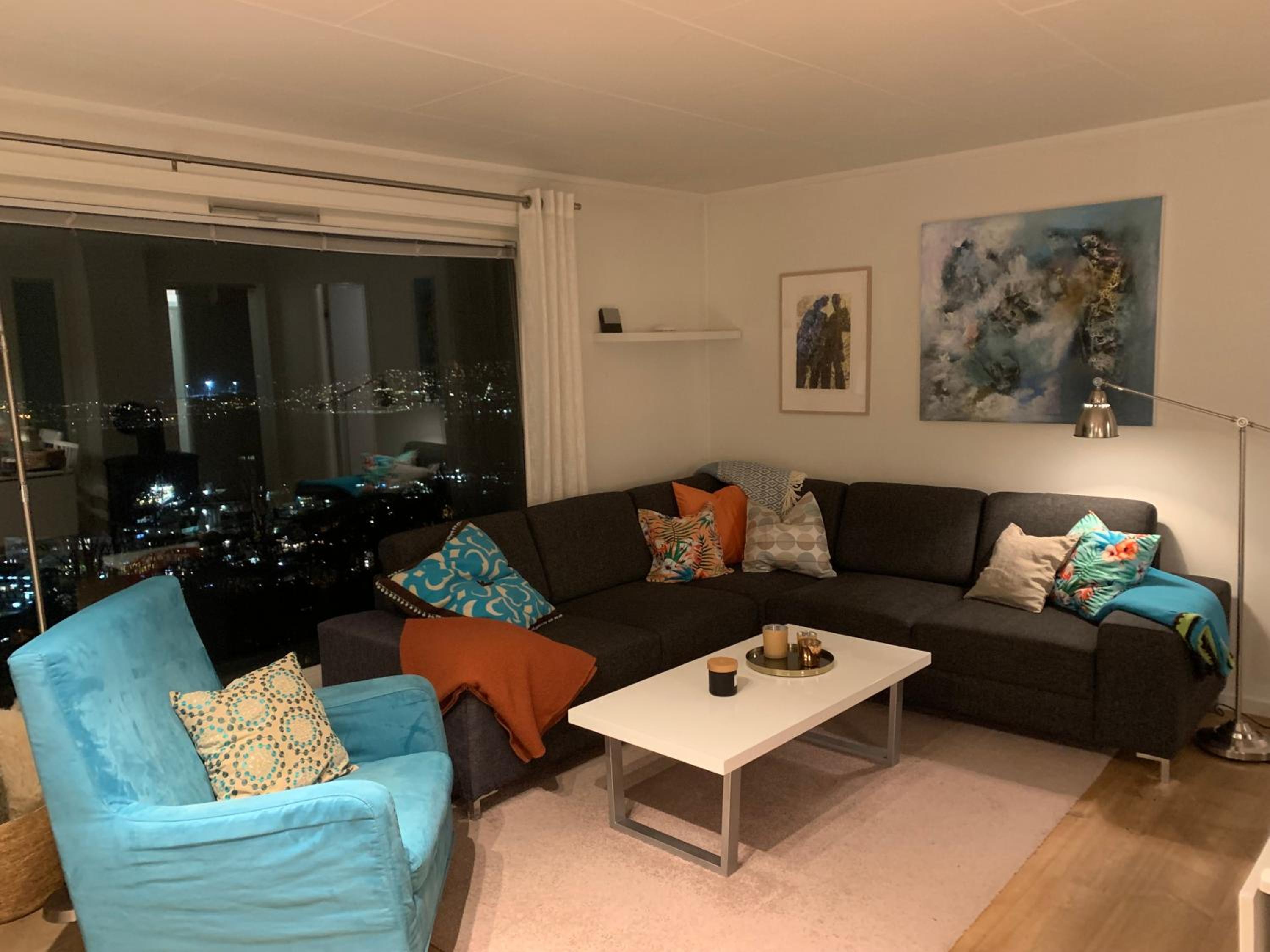Panoramic apartment with three bedrooms