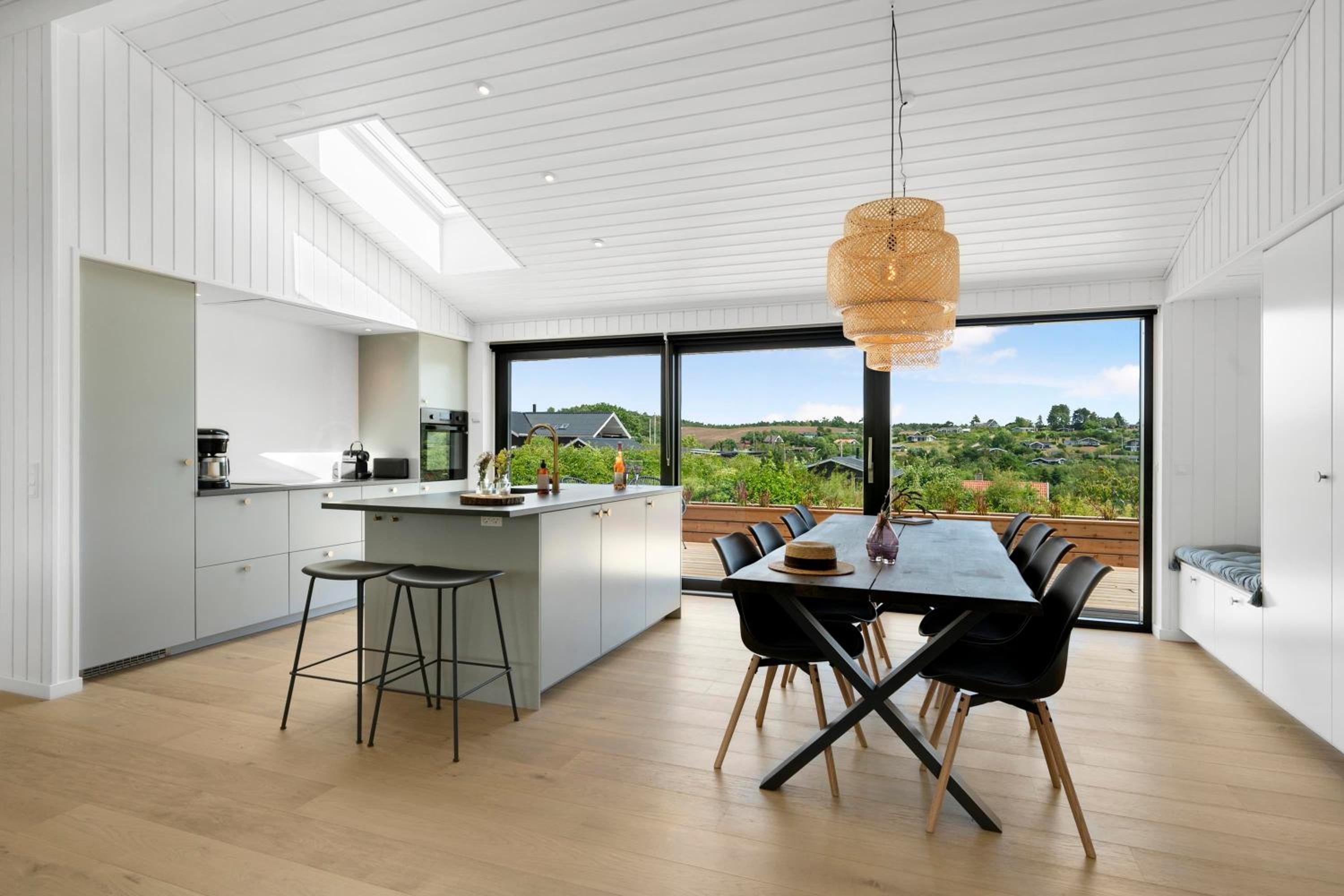 Newly Buily Holiday Home In Handrup With Stunning Views Of The Rolling Landscape