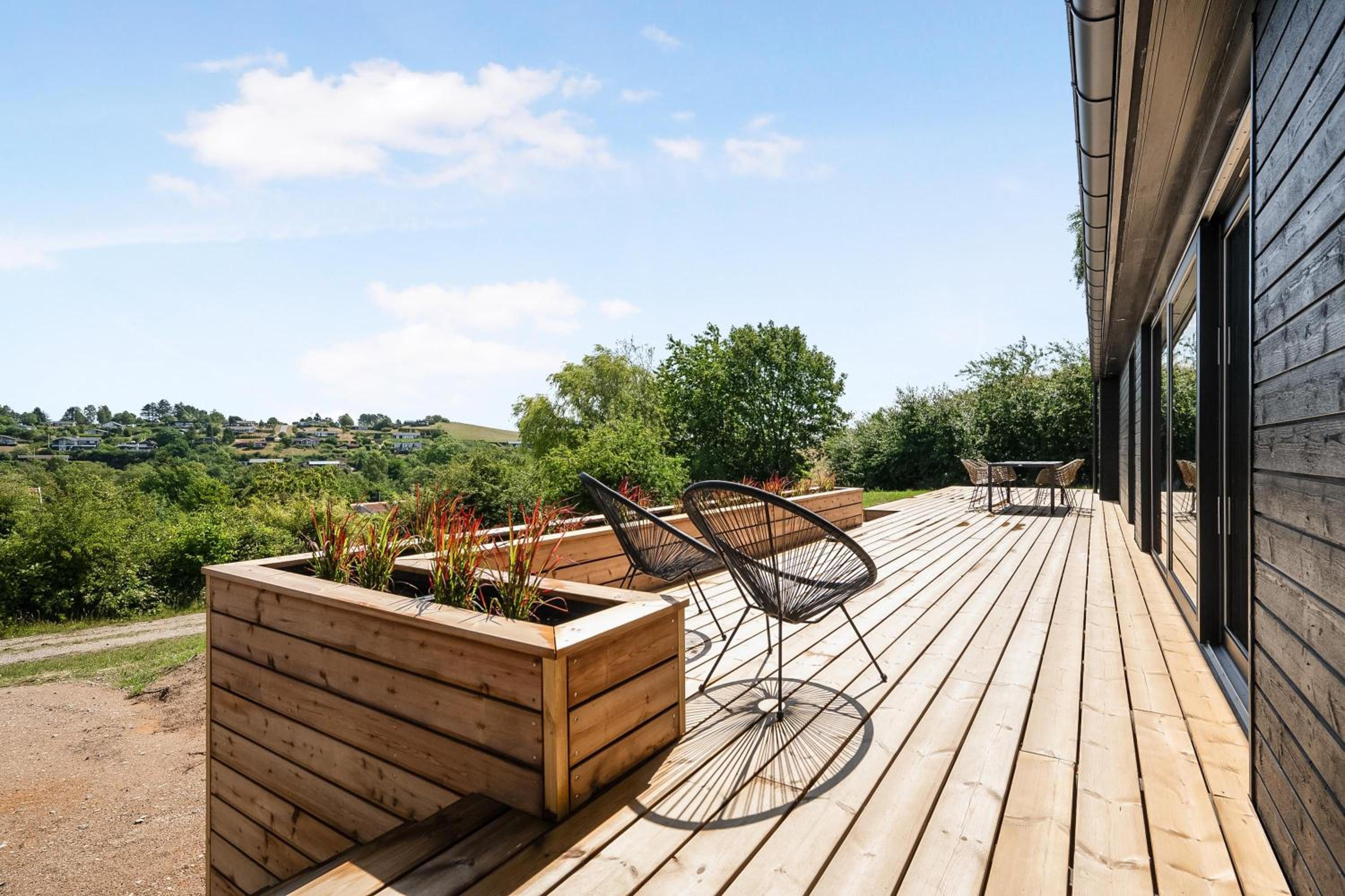 Newly Buily Holiday Home In Handrup With Stunning Views Of The Rolling Landscape