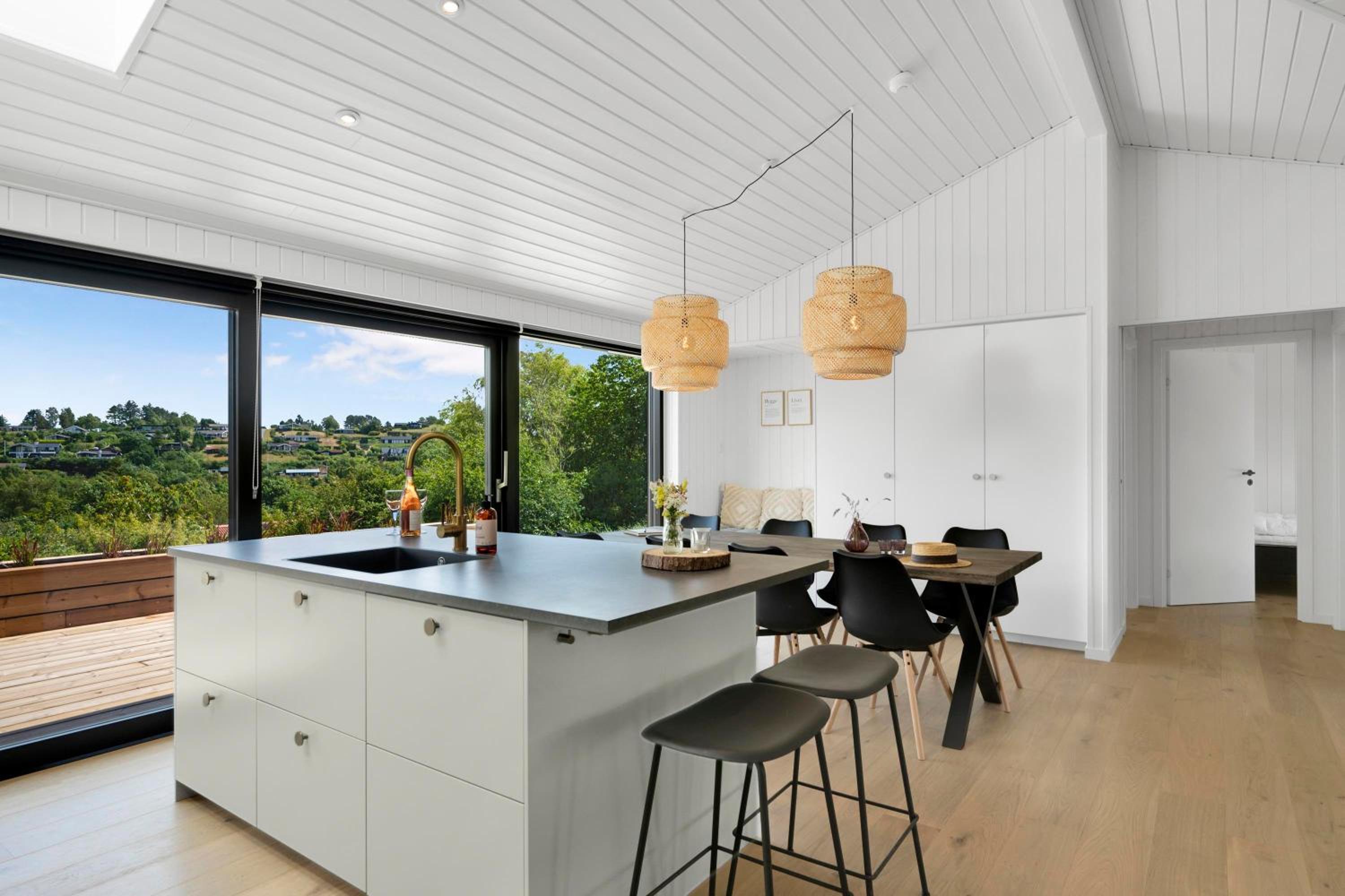 Newly Buily Holiday Home In Handrup With Stunning Views Of The Rolling Landscape