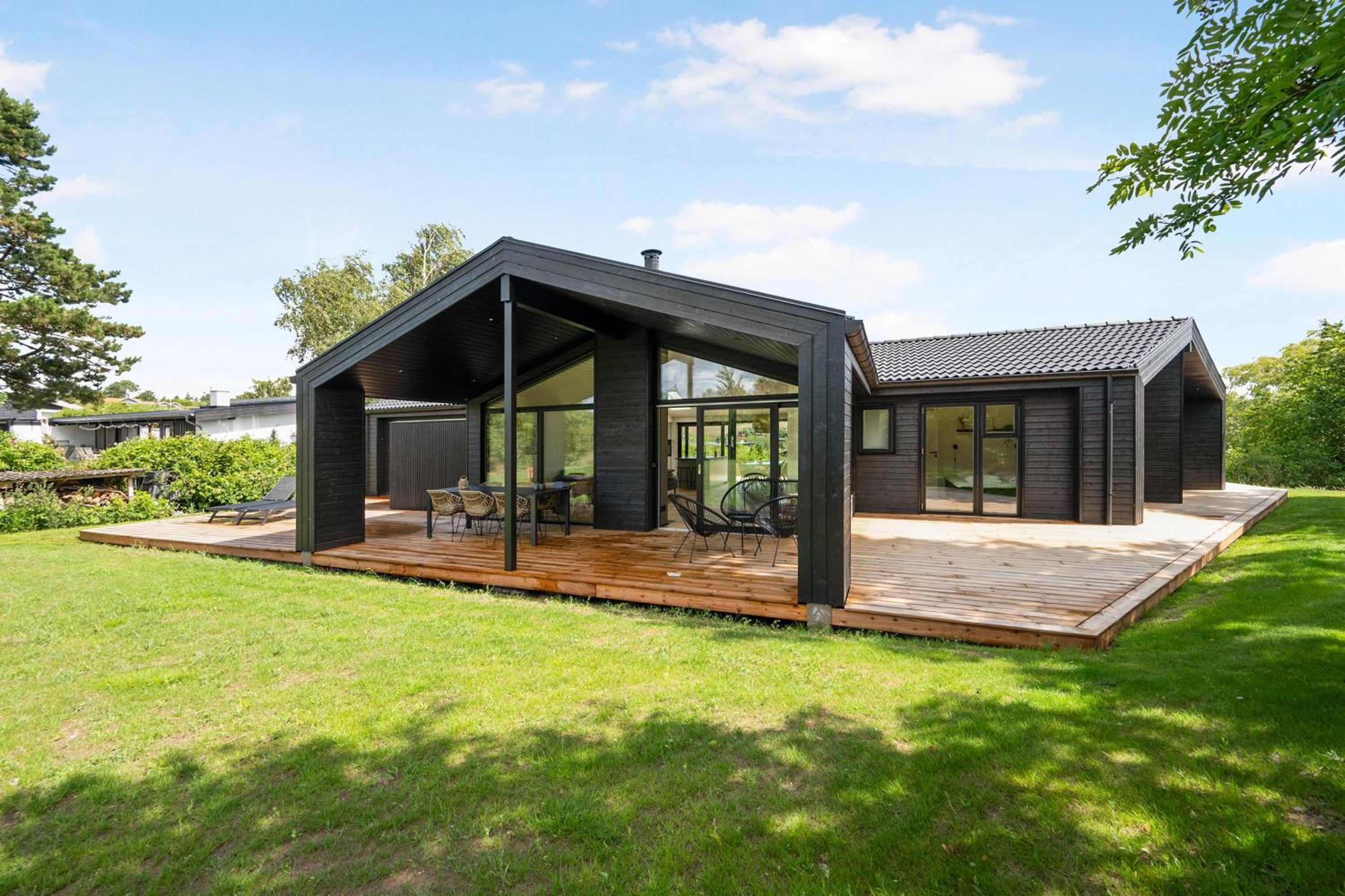 Newly Buily Holiday Home In Handrup With Stunning Views Of The Rolling Landscape