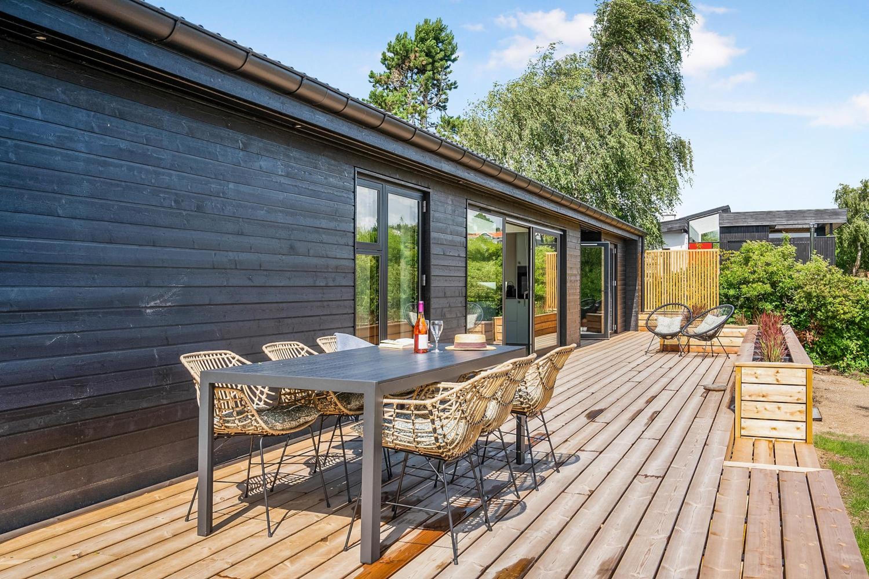 Newly Buily Holiday Home In Handrup With Stunning Views Of The Rolling Landscape