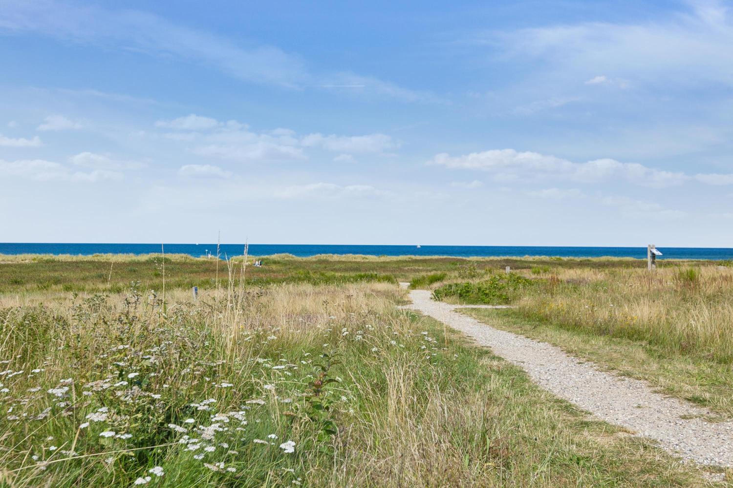 Hyggeligt Ældre Sommerhus Med Havudsigt Ved Gjerrild Strand