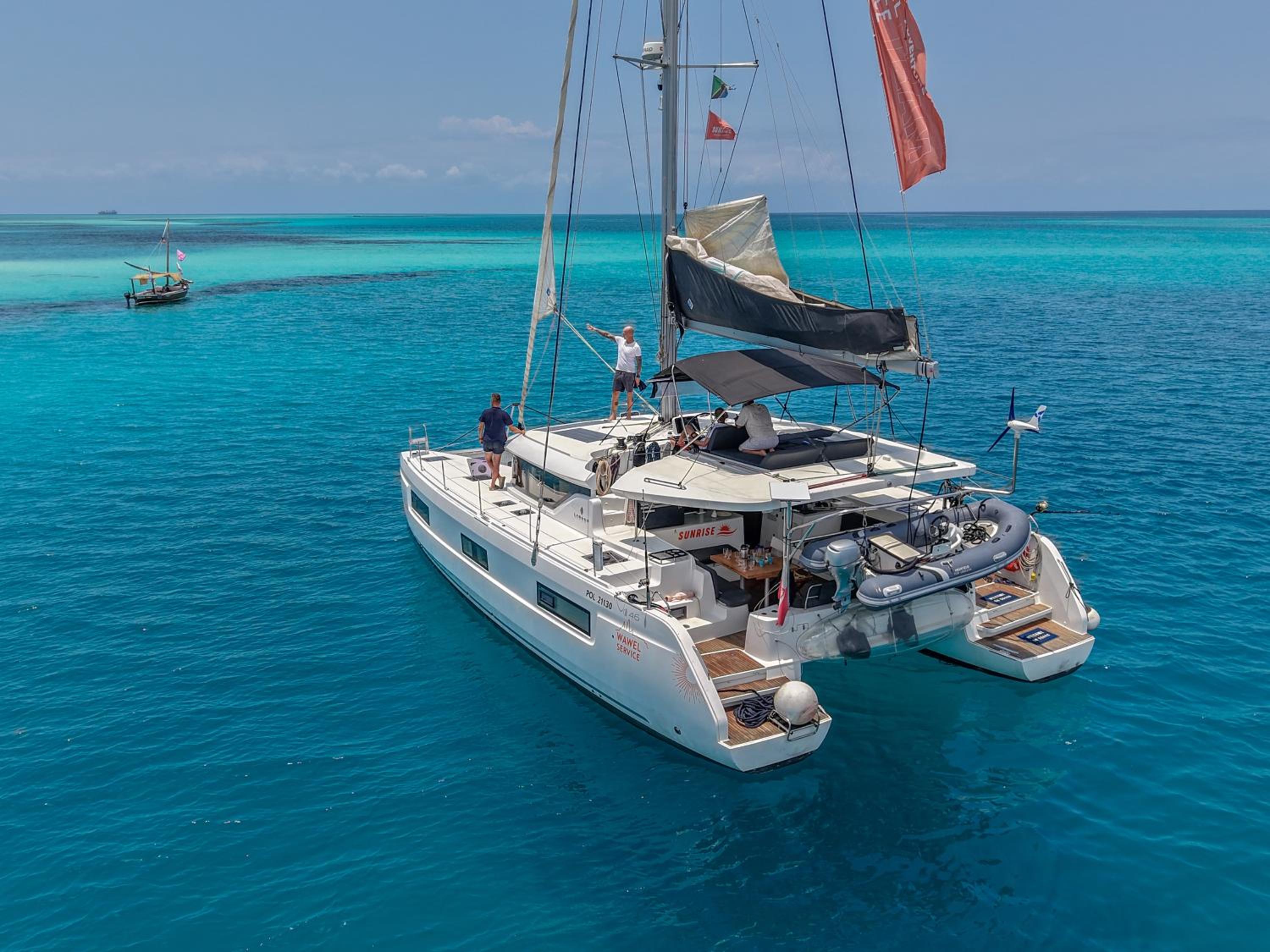 Catamaran Sofia Zanzibar view 4