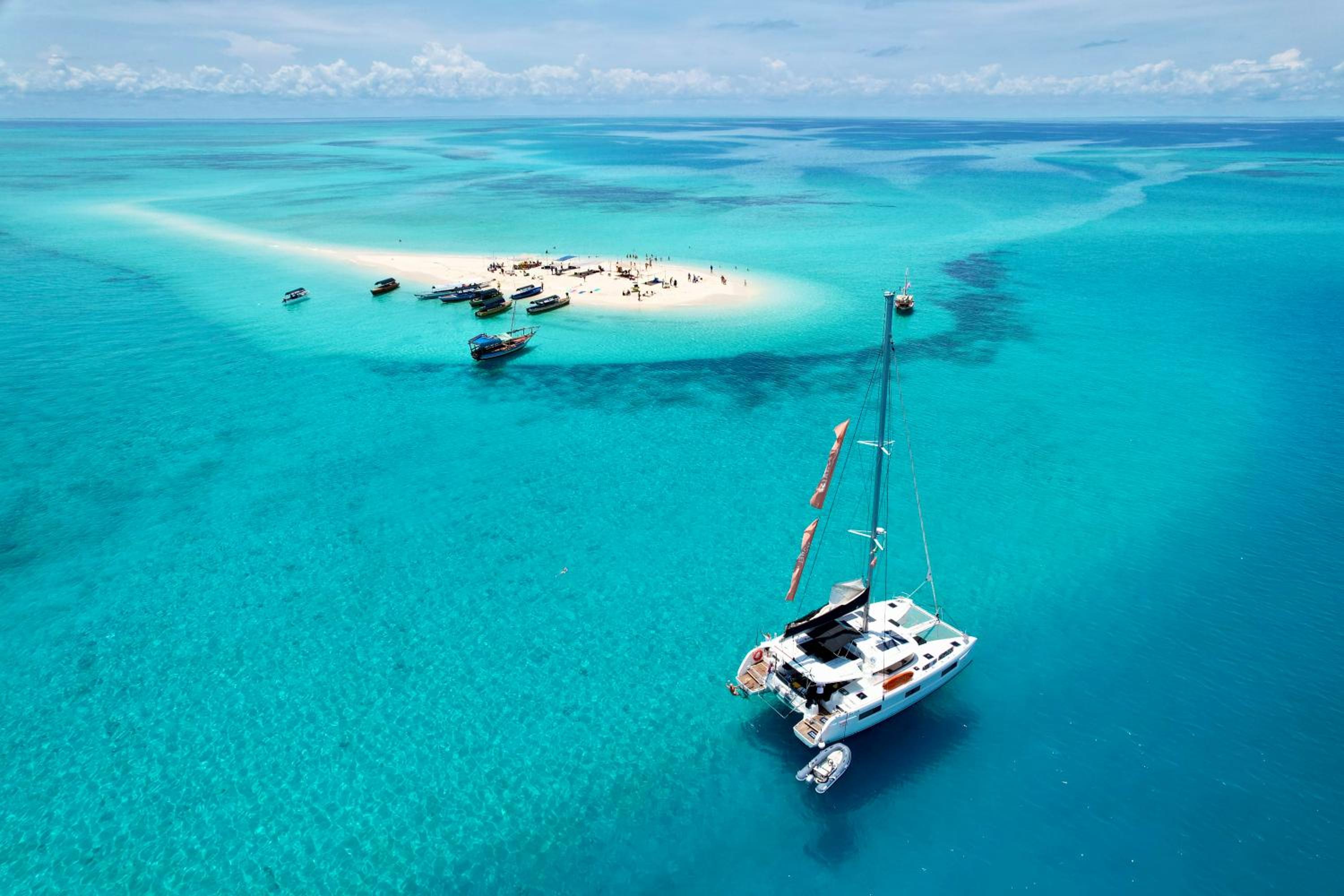 Catamaran Sofia Zanzibar view 3