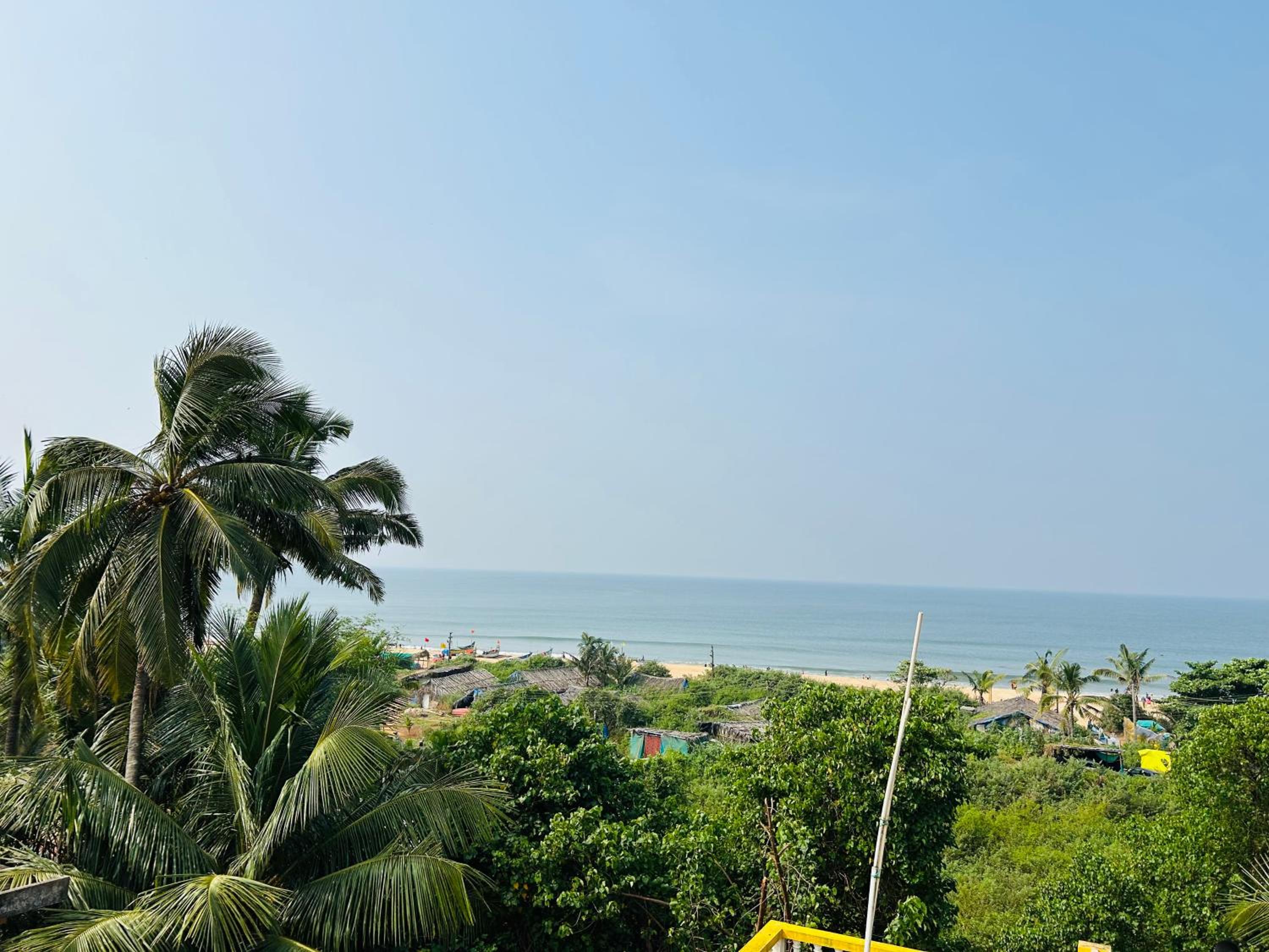 Beach view villa calangute view 3