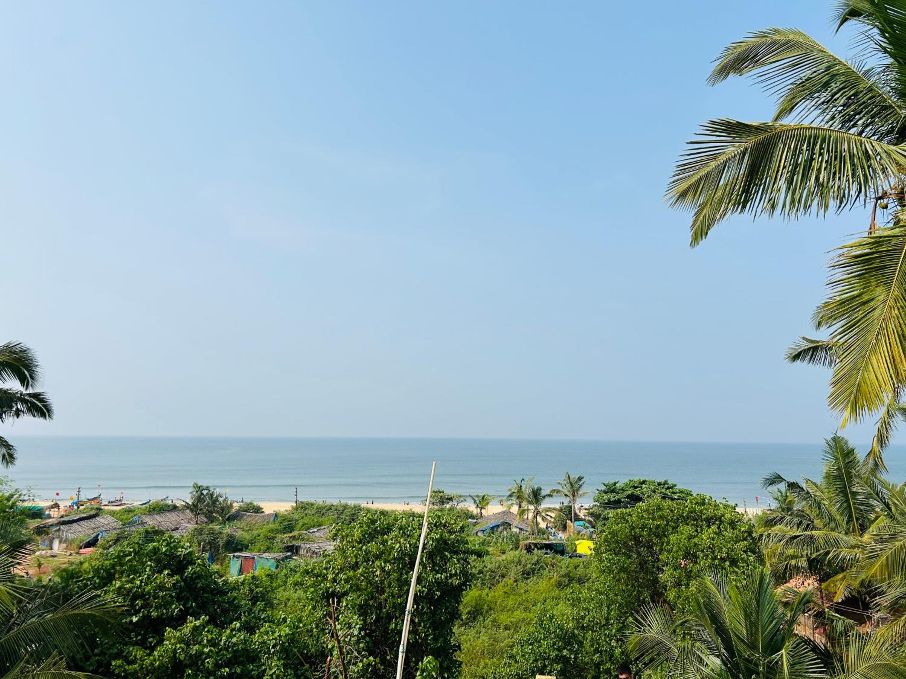 Beach view villa calangute view 4