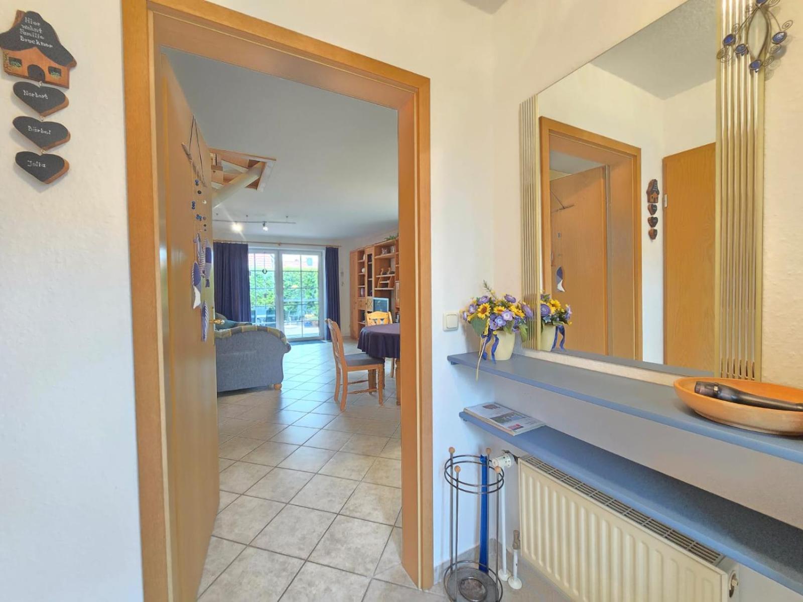 Ferienhaus Stockente, zentral gelegen in Neßmersiel
