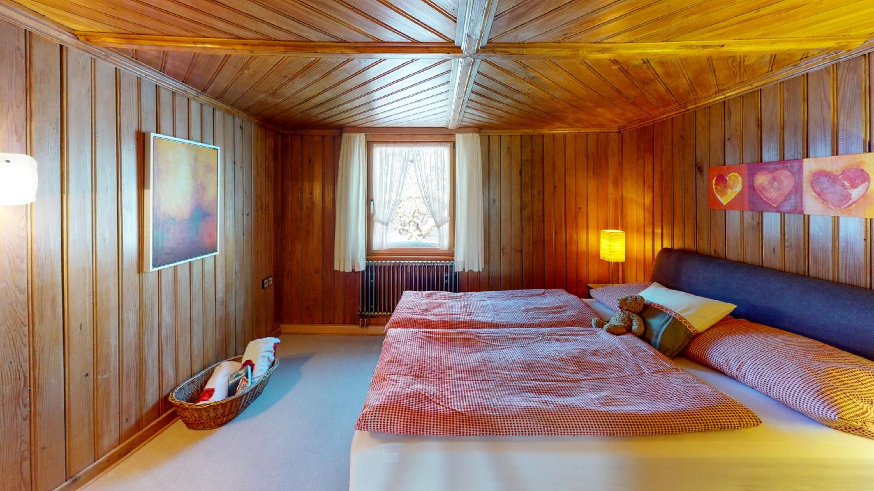 Ferienwohnung Wiesengrün - uriger Hüttenstil