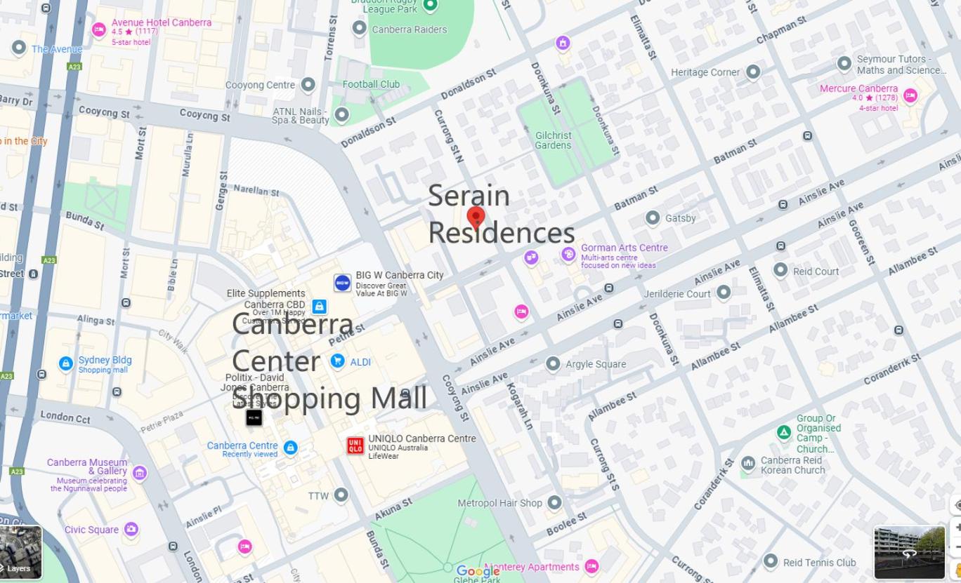Serain Residences Canberra Centre