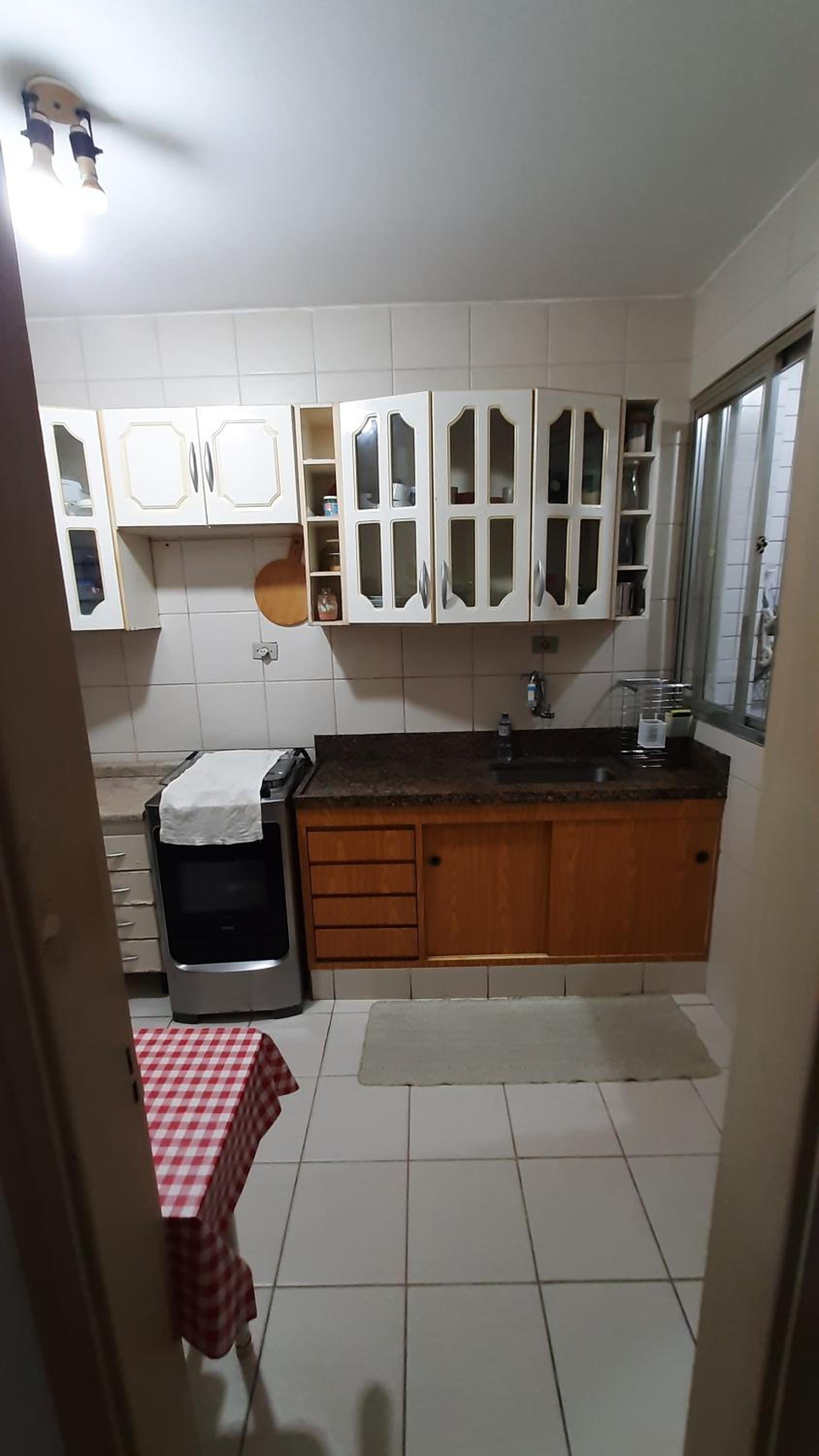 Apartamento em Santos à 10min da praia, piso térreo