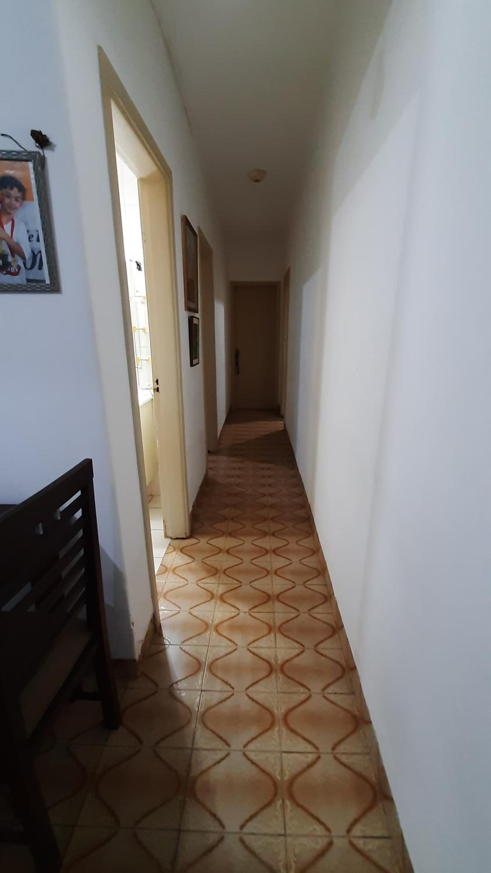 Apartamento em Santos à 10min da praia, piso térreo