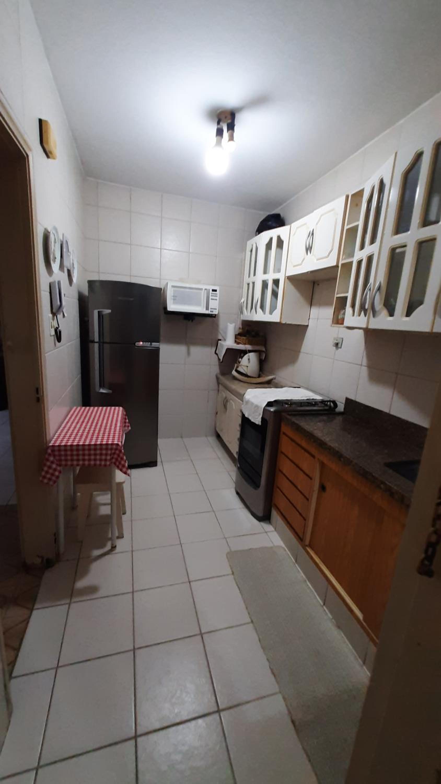 Apartamento em Santos à 10min da praia, piso térreo