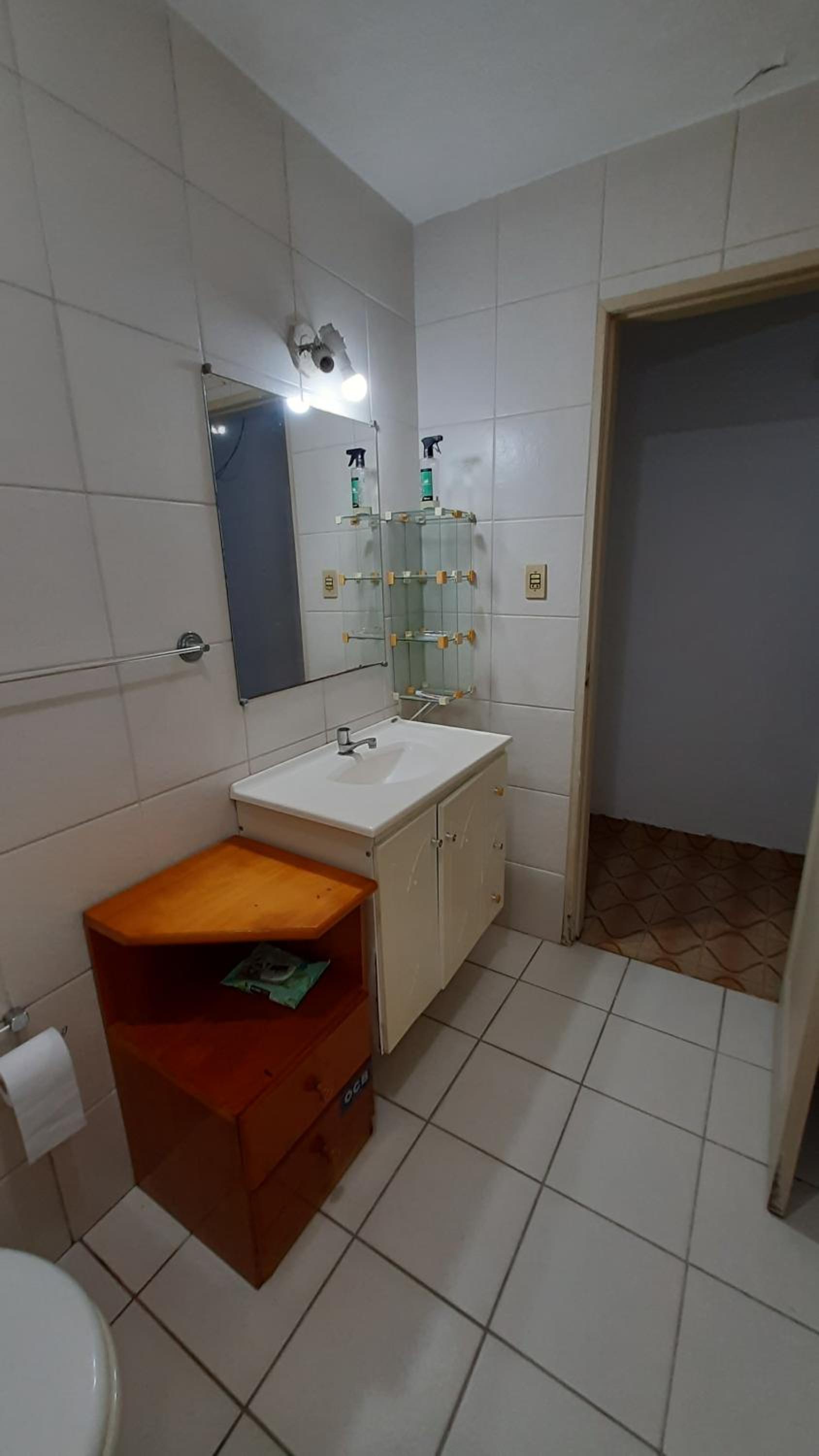 Apartamento em Santos à 10min da praia, piso térreo