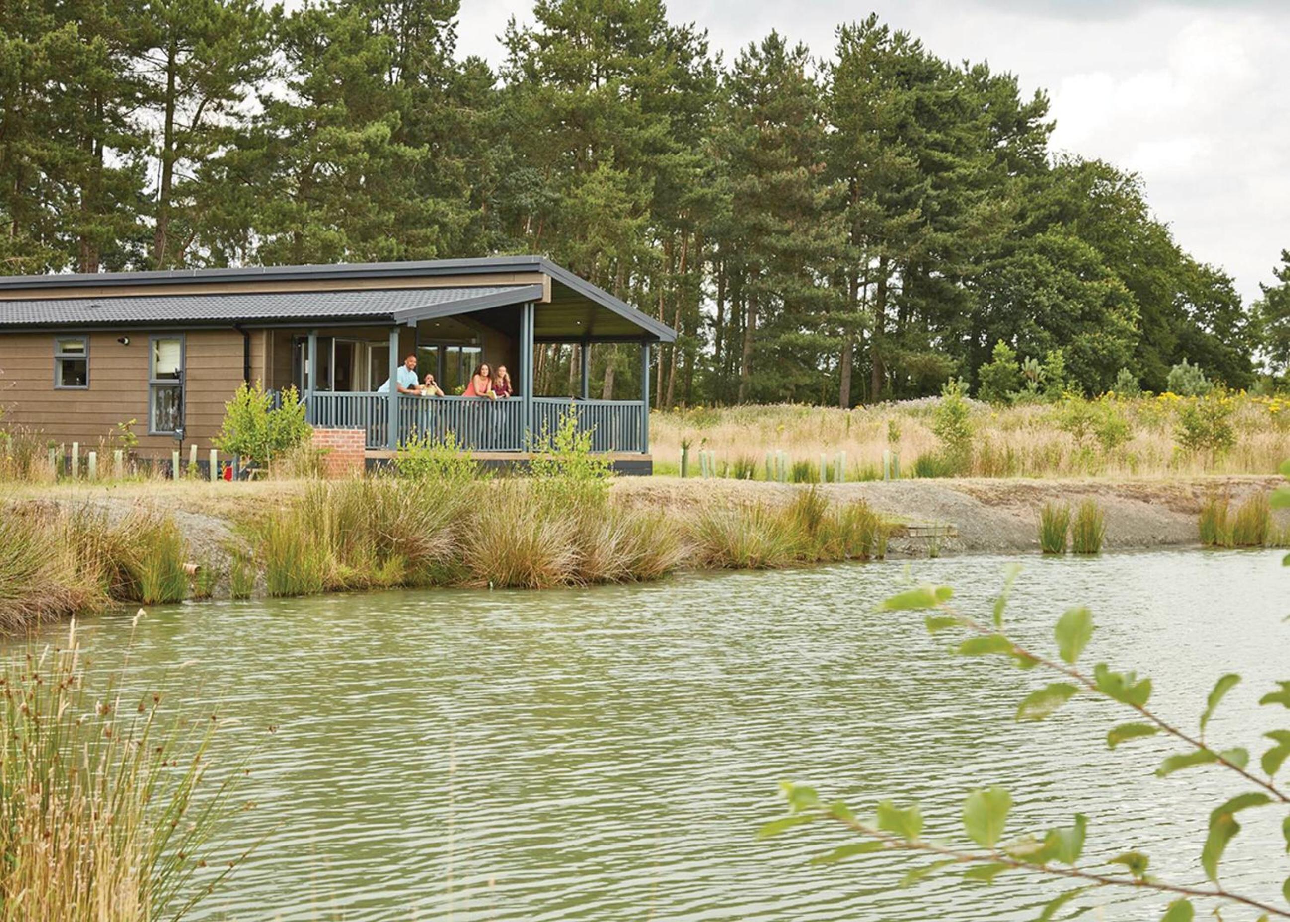 Woodhall Country Park Lodges view 3