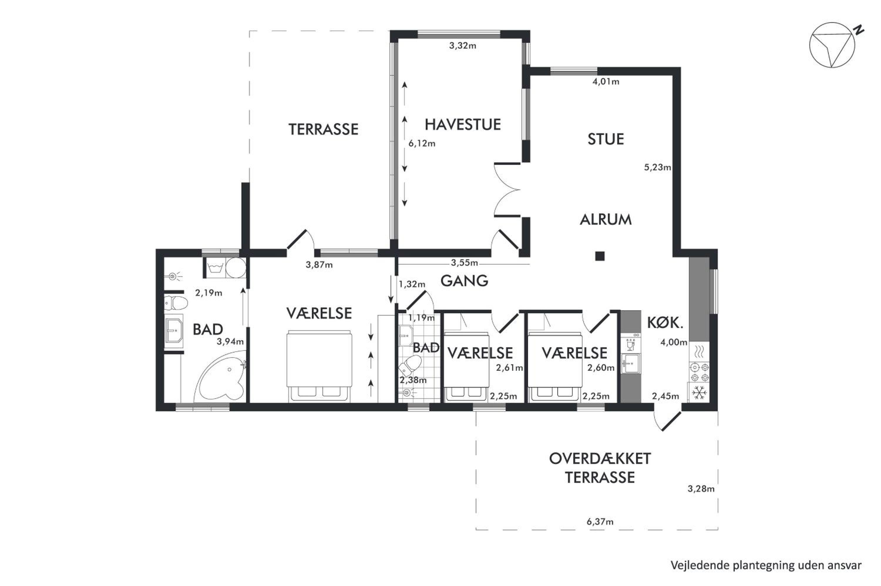 Amazing Home In Ebeltoft With 3 Bedrooms, Sauna And Internet view 5