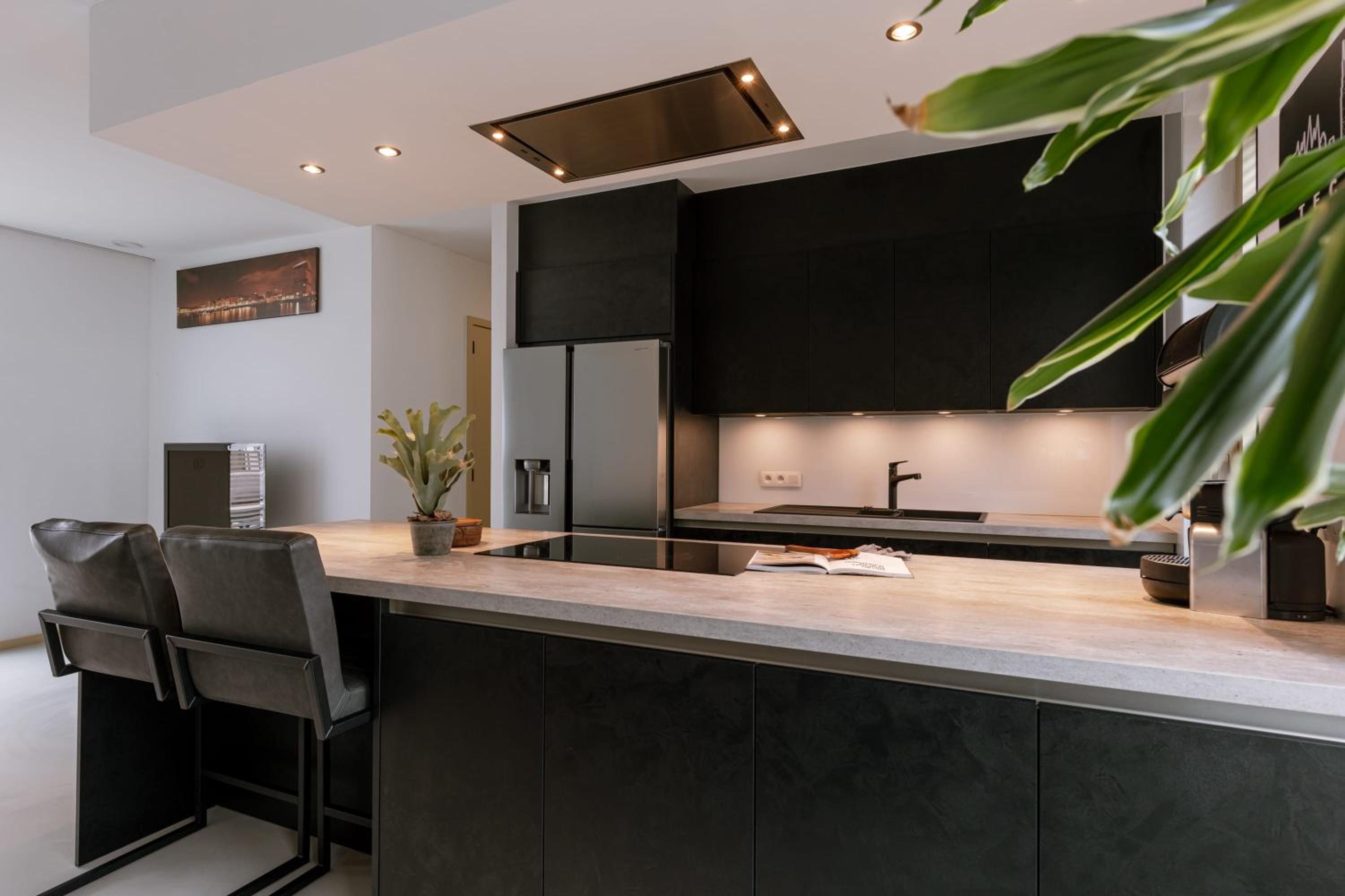 Modern apartment with large terrace