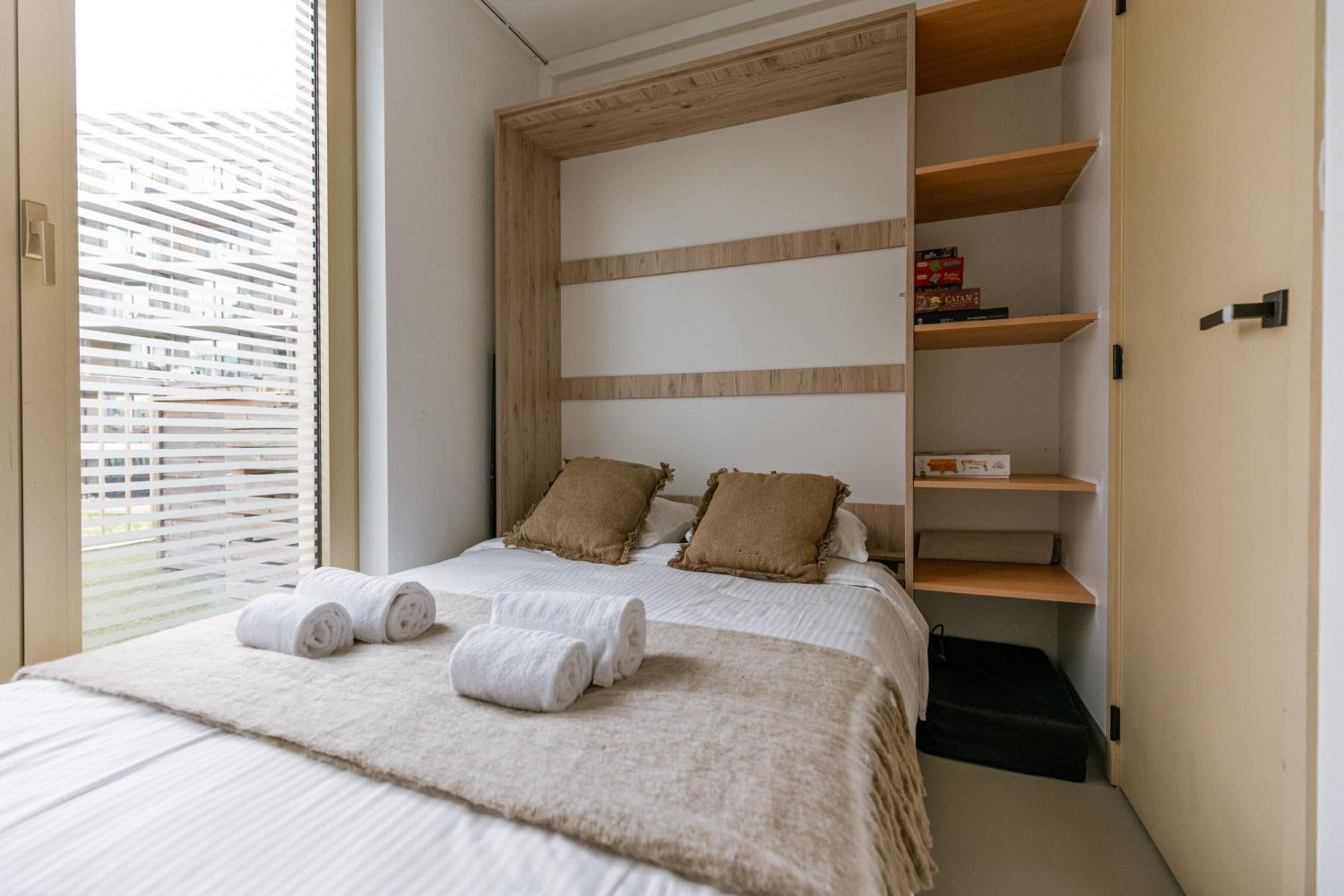 Modern apartment with large terrace