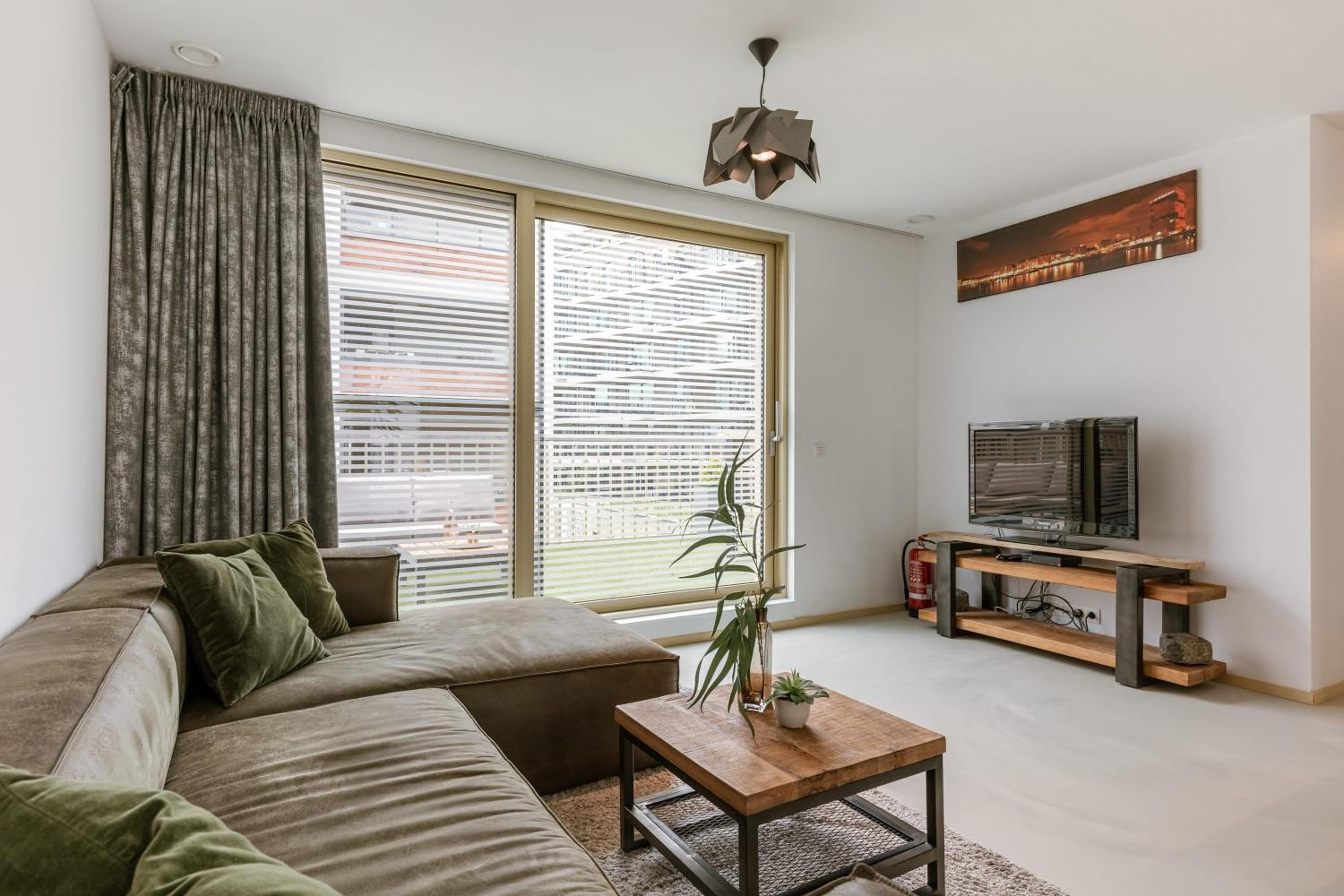 Modern apartment with large terrace