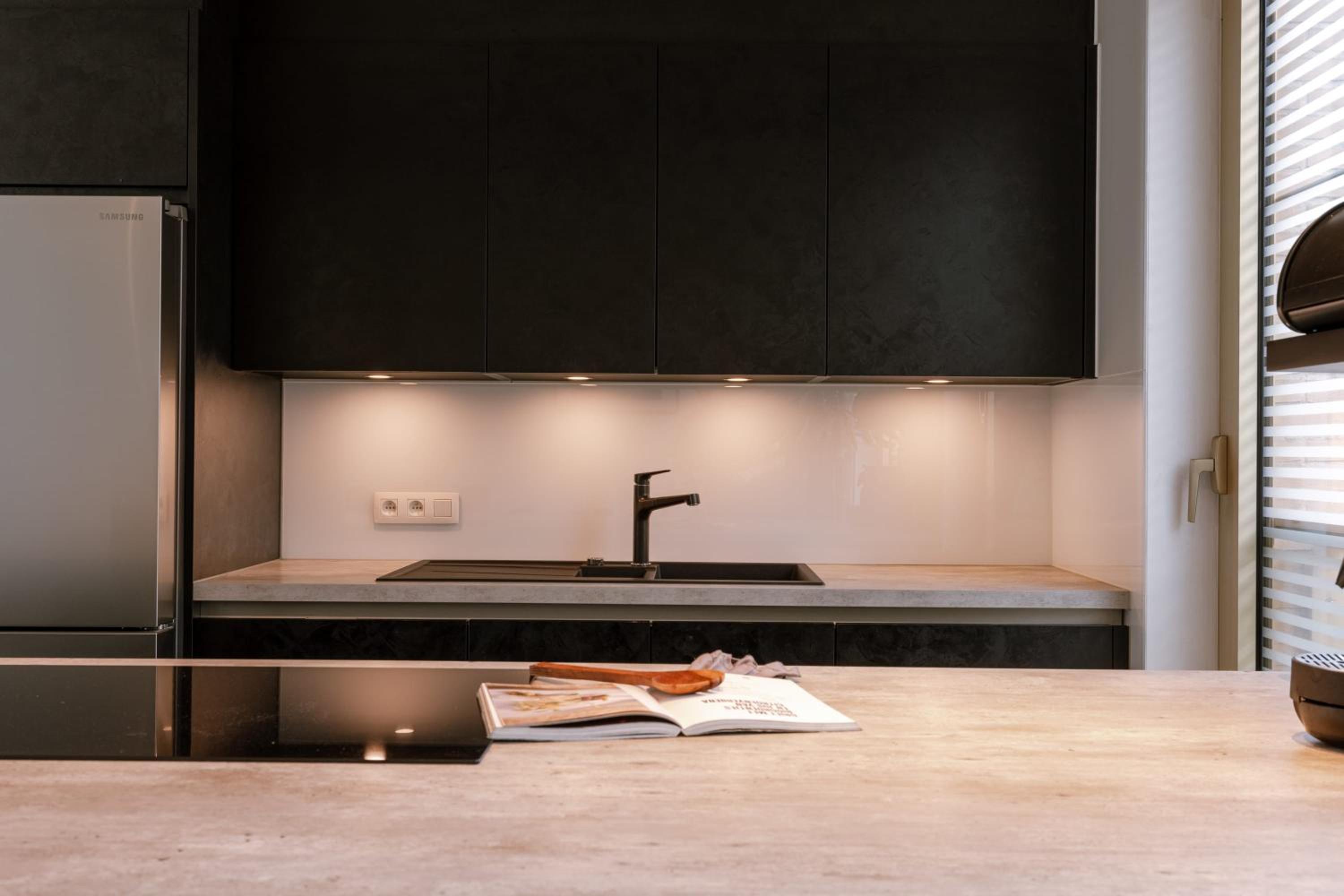 Modern apartment with large terrace