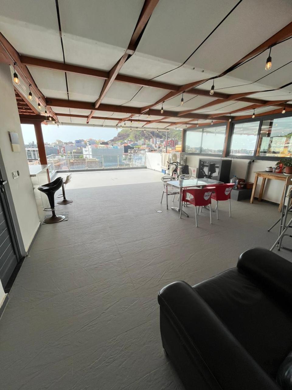 Apto Duarte quarto no terraço