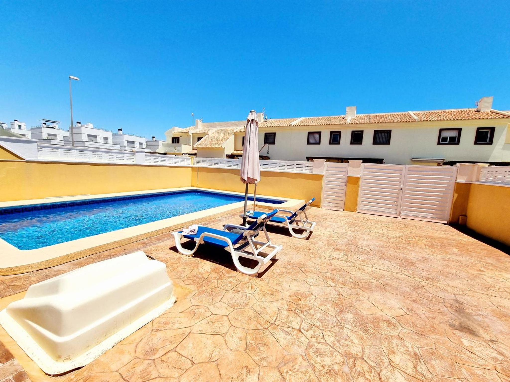 Casa La Perla, private pool in Lo Marab photo 2
