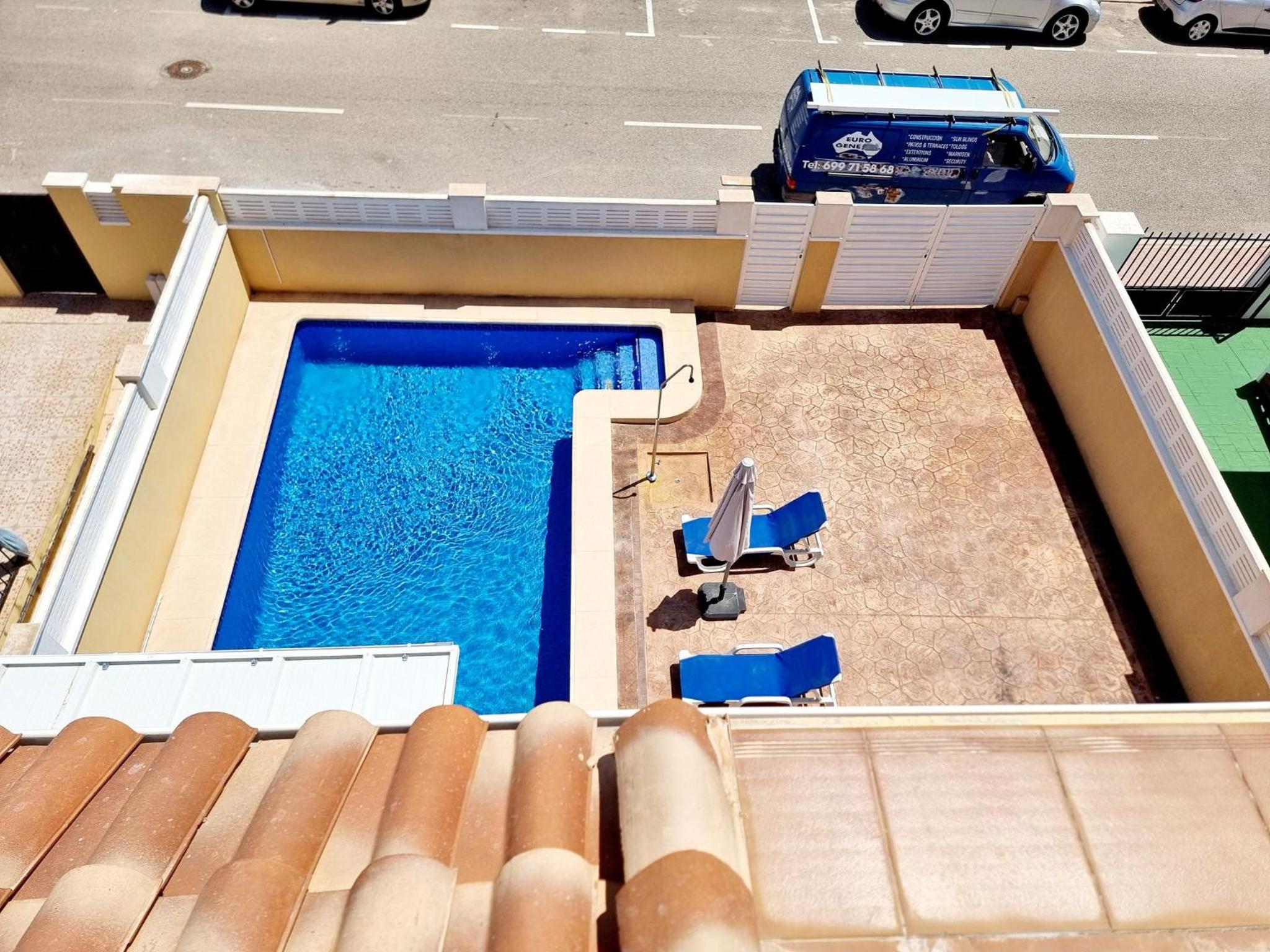 Casa La Perla, private pool in Lo Marab photo 3