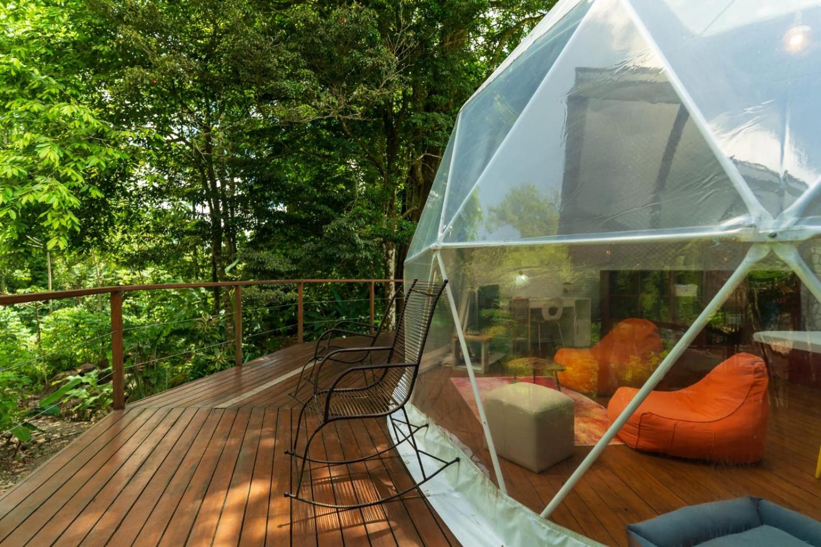 Bitzu Dome-Bijagua Riverside Glamping