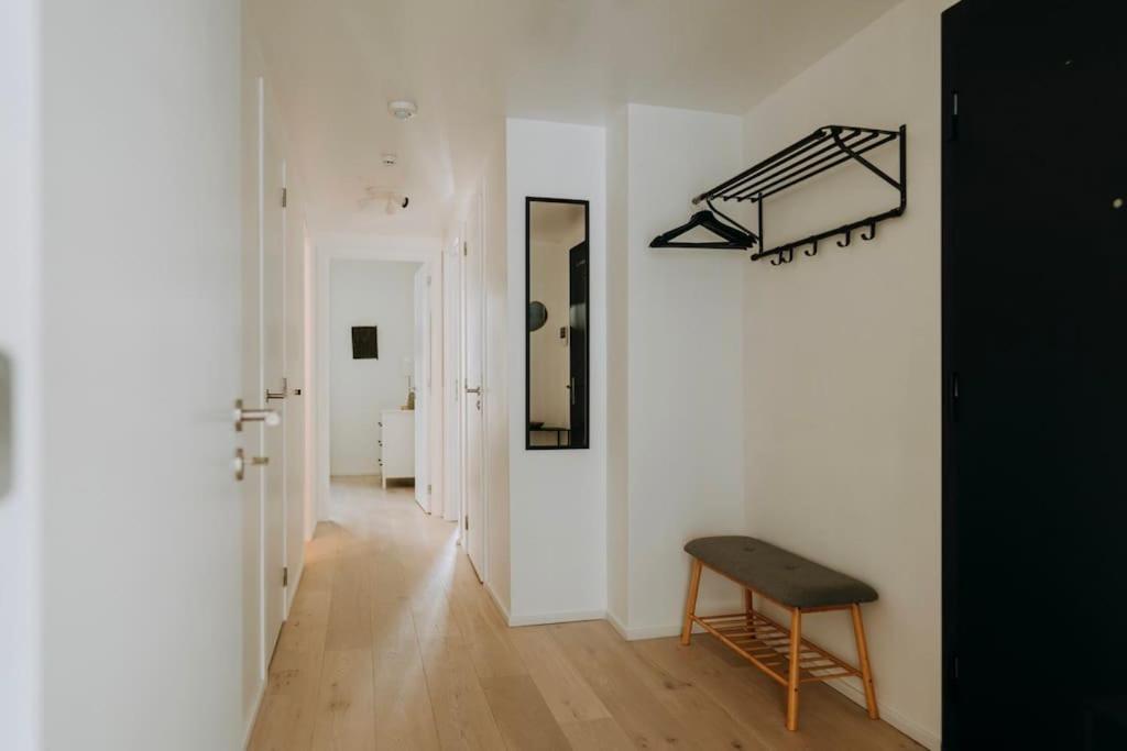2 bedroom apartment and private parking in Liège center