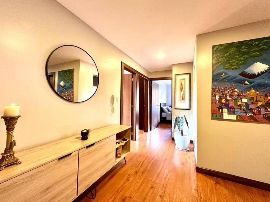 Acogedor apartamento céntrico con 3habitaciones con baño, terraza y 2estacionamientos