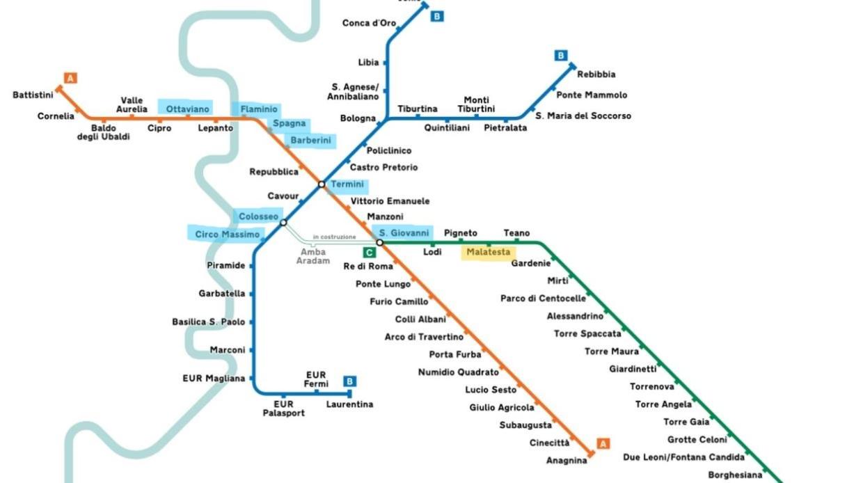 Casetta Ginevra - close to Metro C